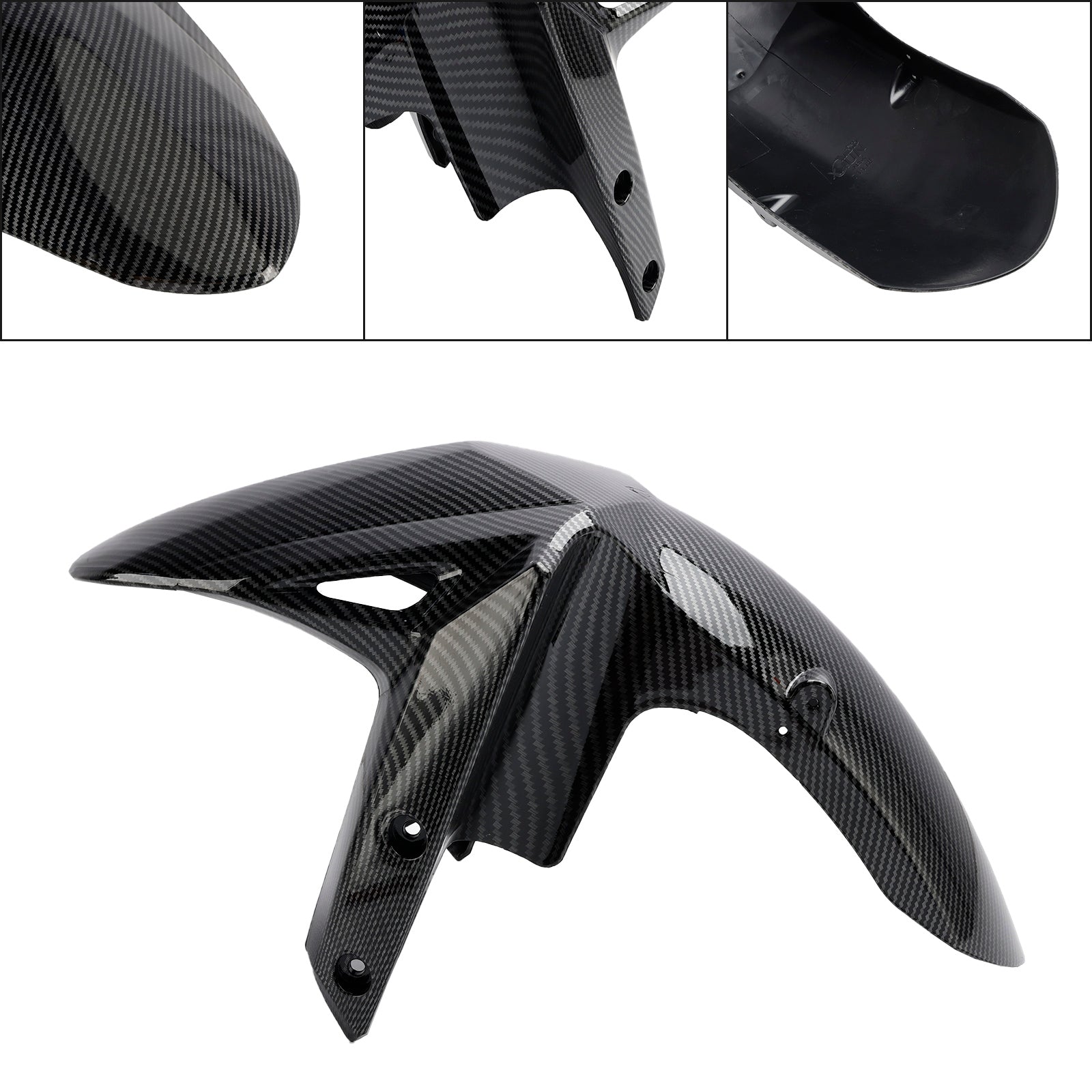 Carénage de garde-boue avant pour Kawasaki Versys 650 1000 1100 2019-2026 Carbon