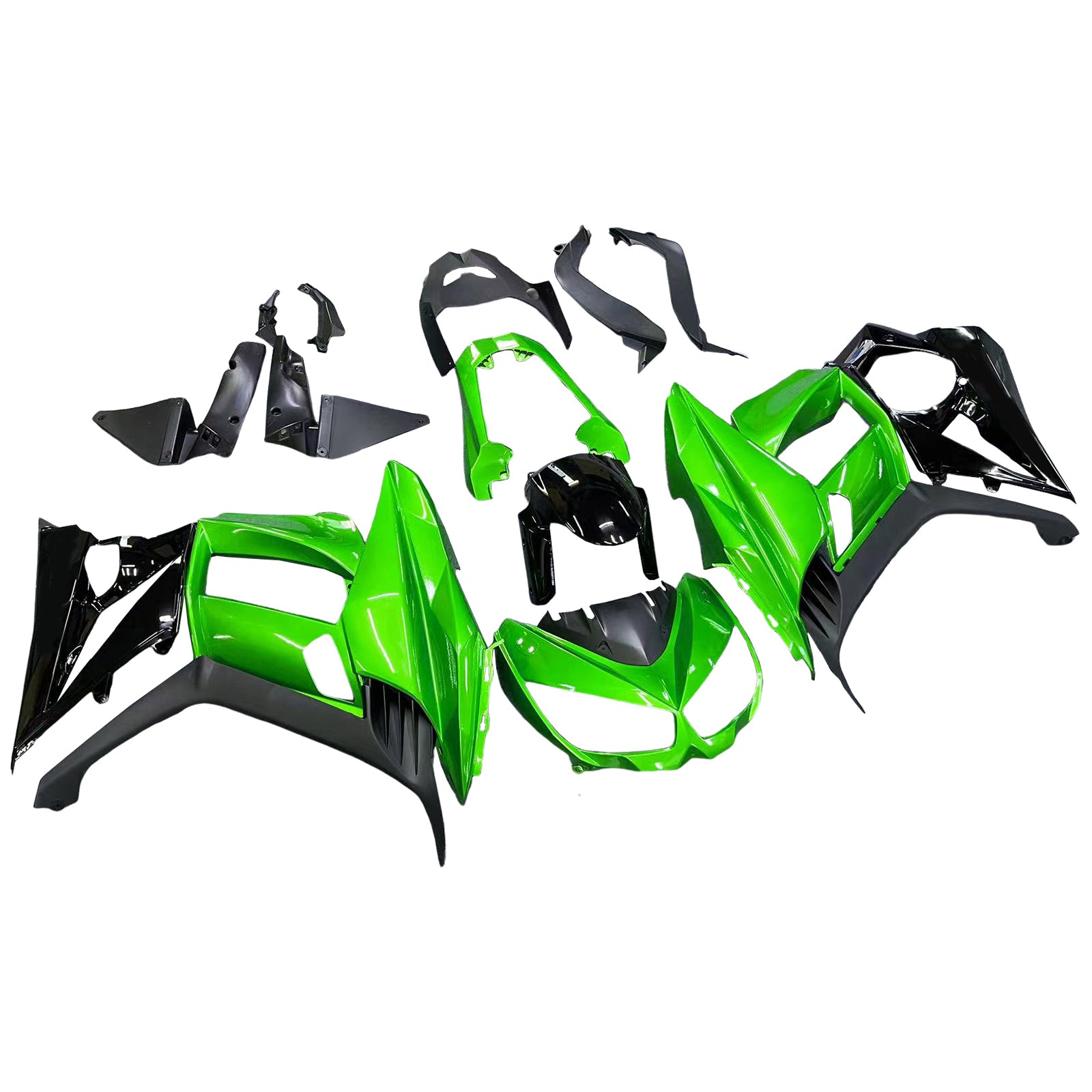 Kit de carénage en plastique ABS injecté compatible avec Kawasaki Z1000SX 2010-2015