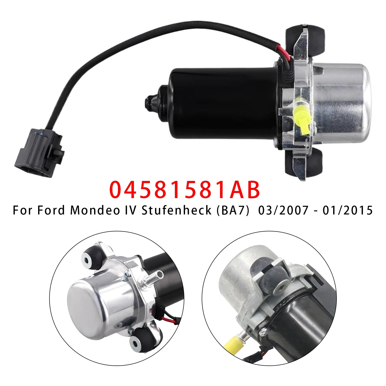 03/2007-01/2015 Ford Mondeo IV Stufenheck (BA7) Vakuumska črpalka ojačevalnika zavor 04581581AB 84488713