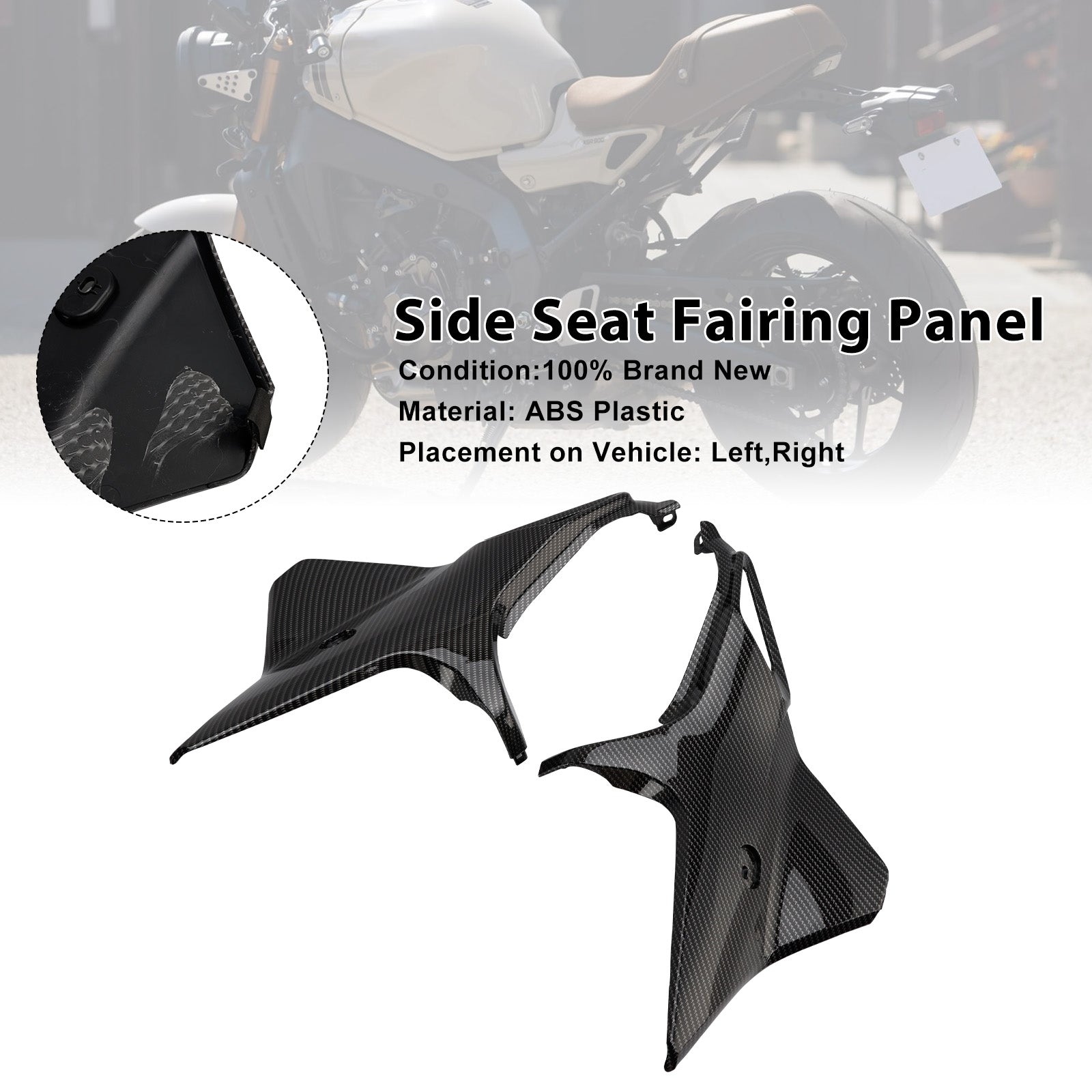 Carénage latéral de selle pour Yamaha XSR 900 (2022-2025)