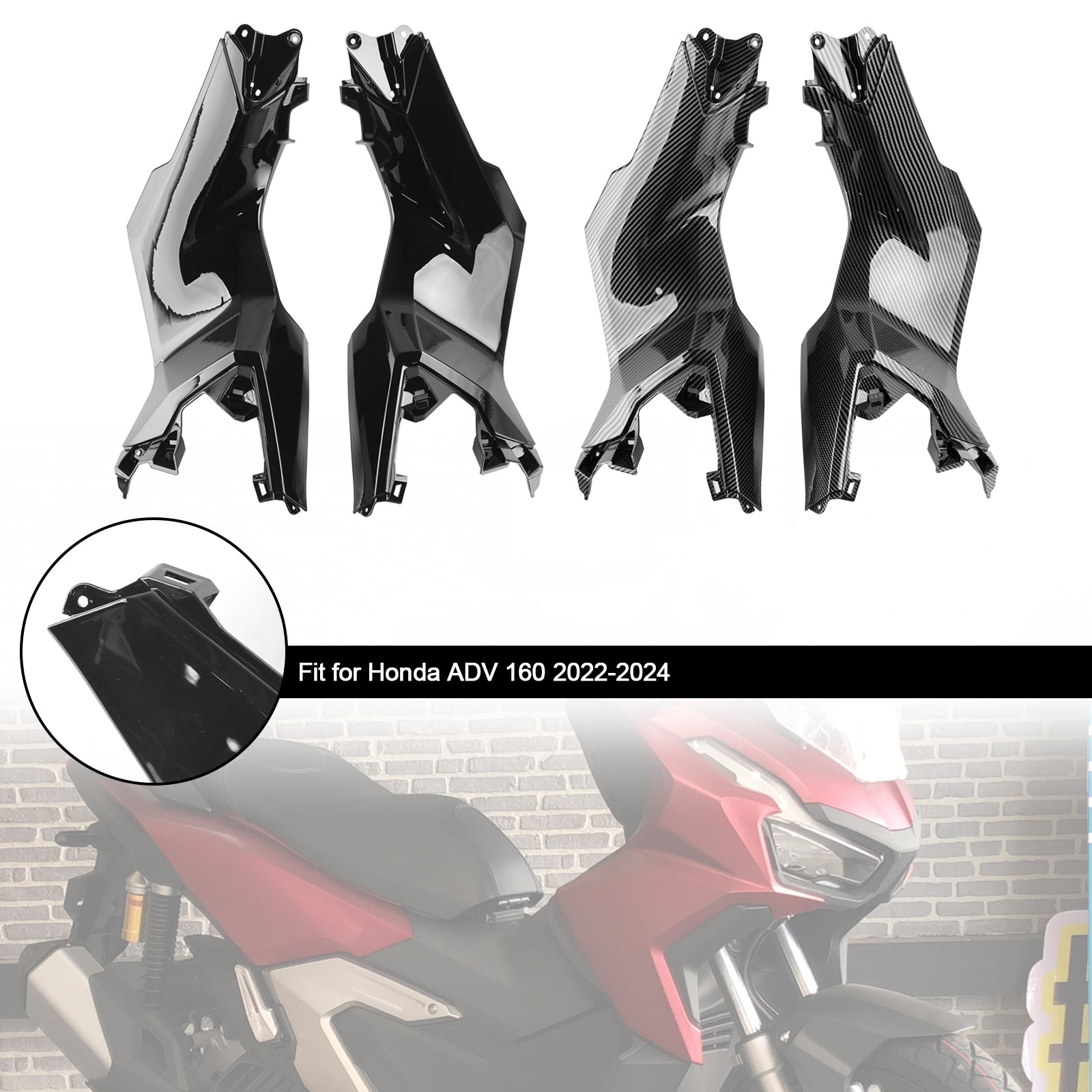 2023-2024 Honda ADV 160 Panel osłony ramy bocznej Osłona nadwozia