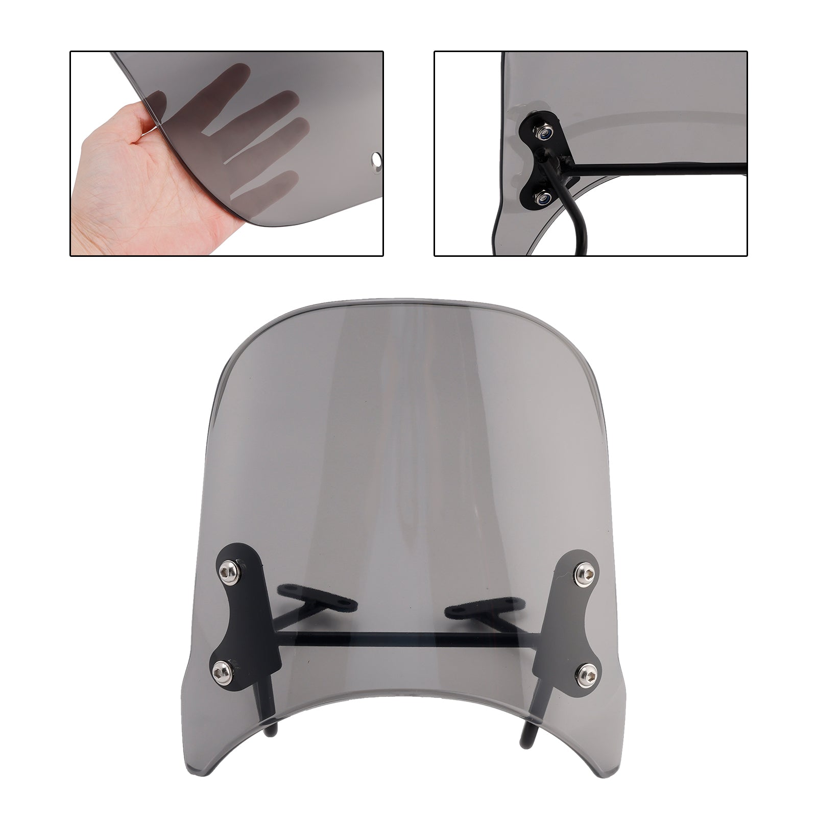 Parabrezza compatibile con BMW R nineT Scrambler 2014-2024 e Pure 2017-2024