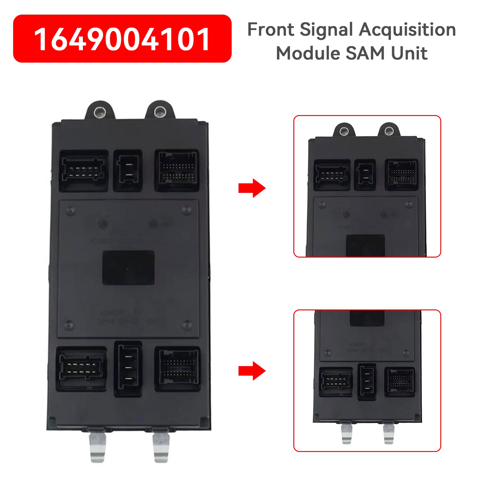 Module d'acquisition de signal avant SAM 1649004101 pour Mercedes-Benz ML500 2006-2007 164.175