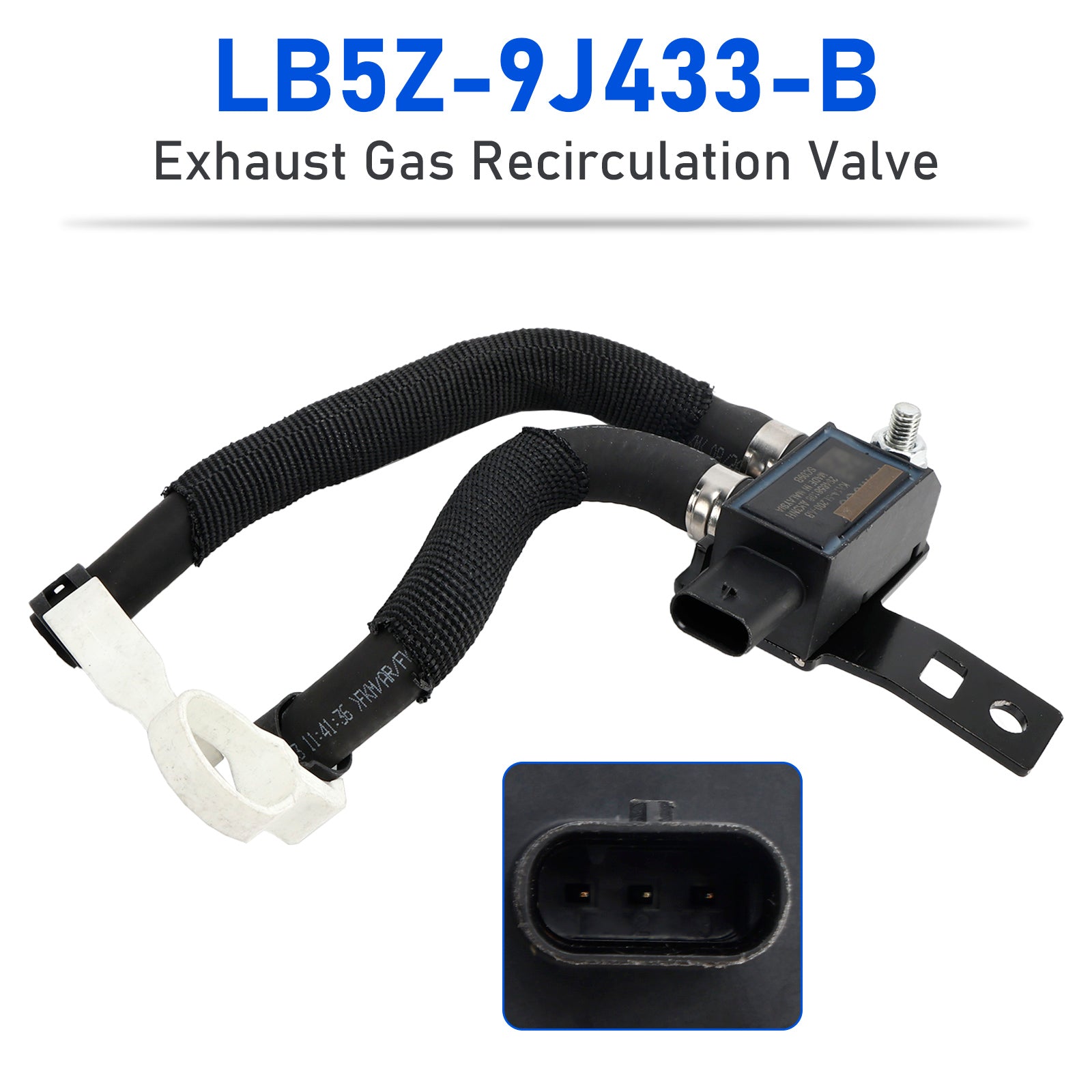 Soupape de recirculation des gaz d'échappement LB5Z-9J433-B pour Ford Ranger 2.3L (2019-2023)