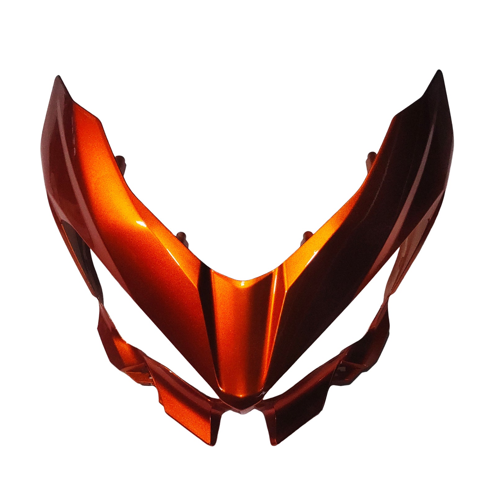 Amotopart Kawasaki EX400/Ninja 400 2018-2023 Pomarańczowo-srebrna owiewka Nadwozie Tworzywo ABS