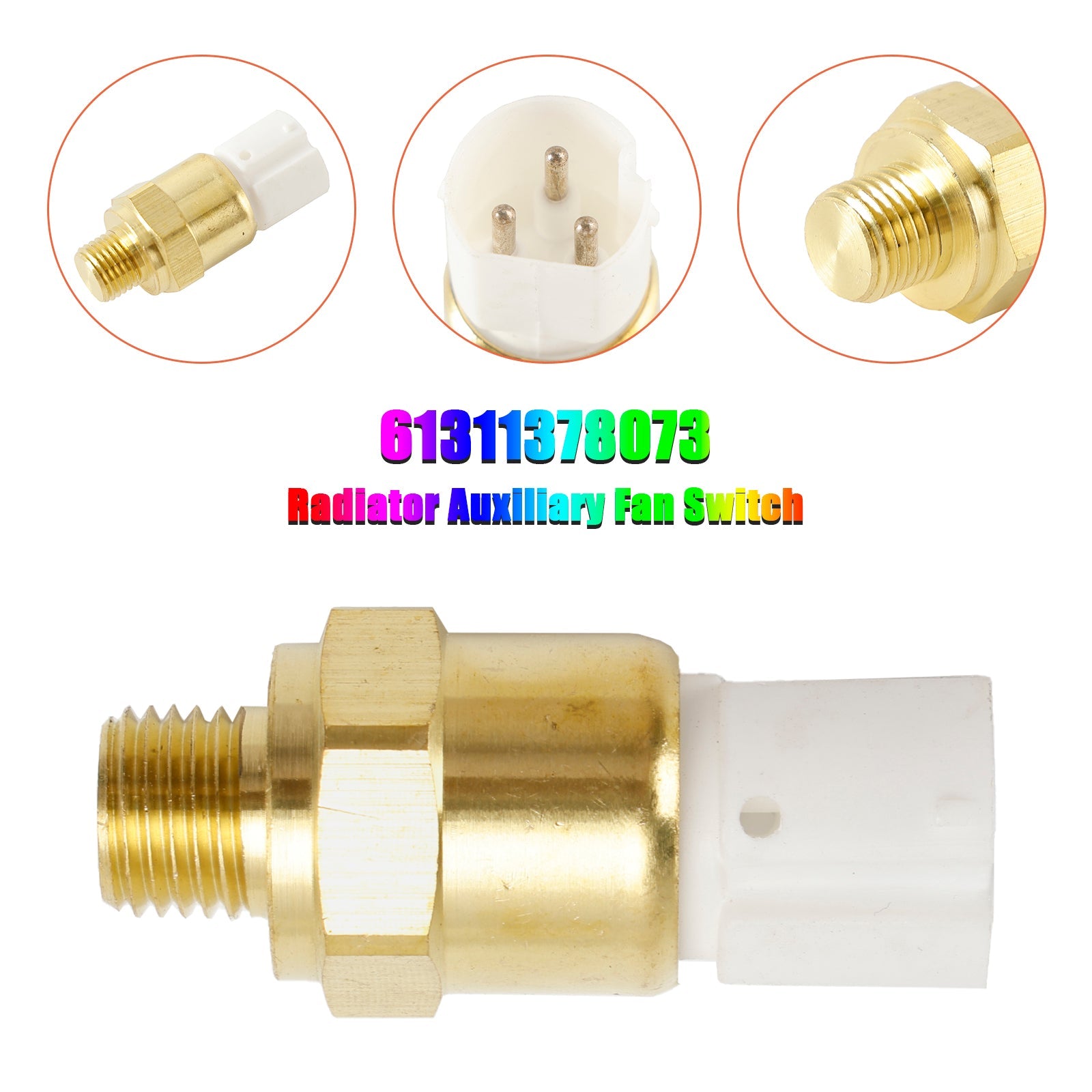 Interruptor Auxiliar Del Ventilador Del Radiador BMW E36 325i M3 530i 535i Z3 61311378073