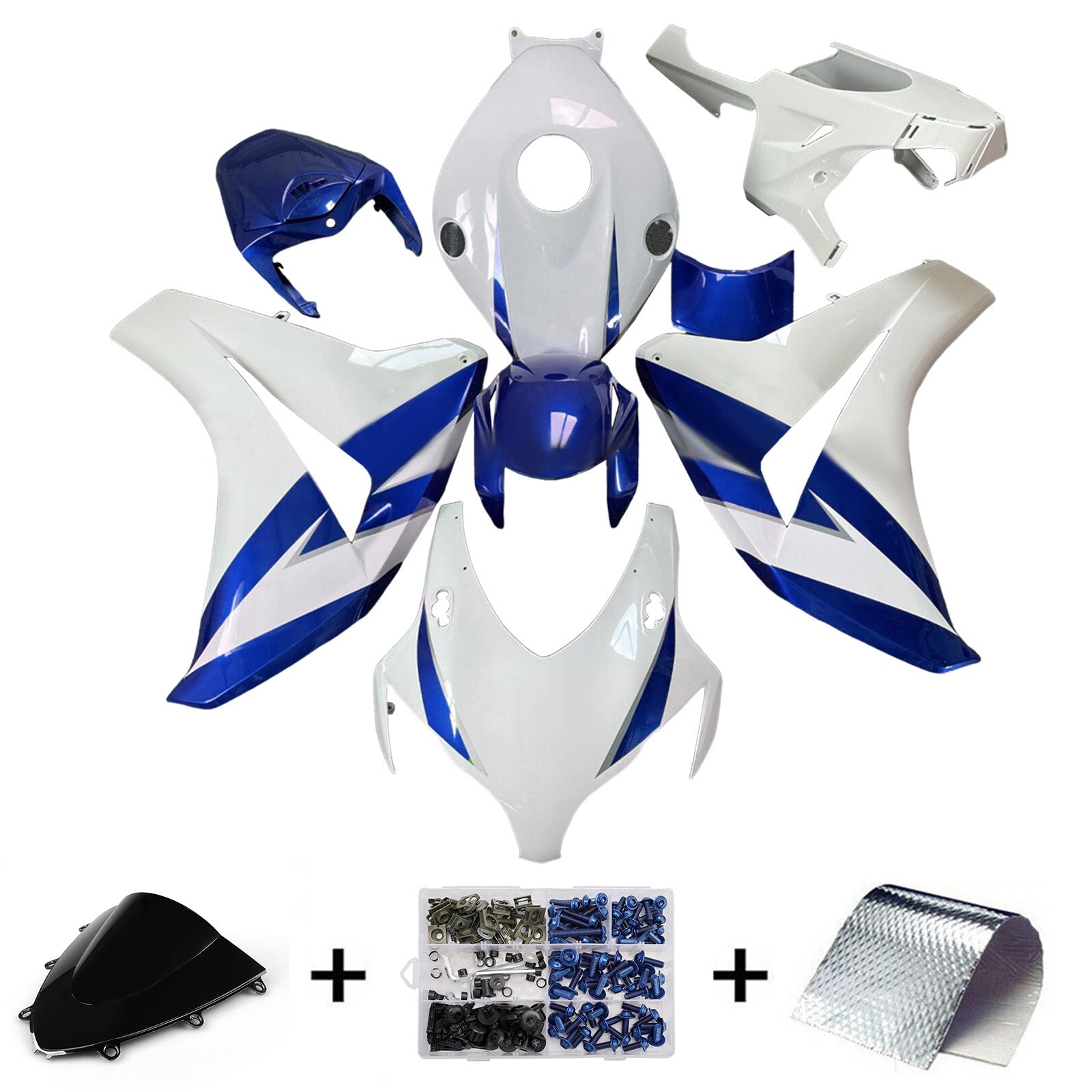 Kit van een tekort geïnjecteerd in ABS-plastic voor Honda CBR1000RR 2008-2011
