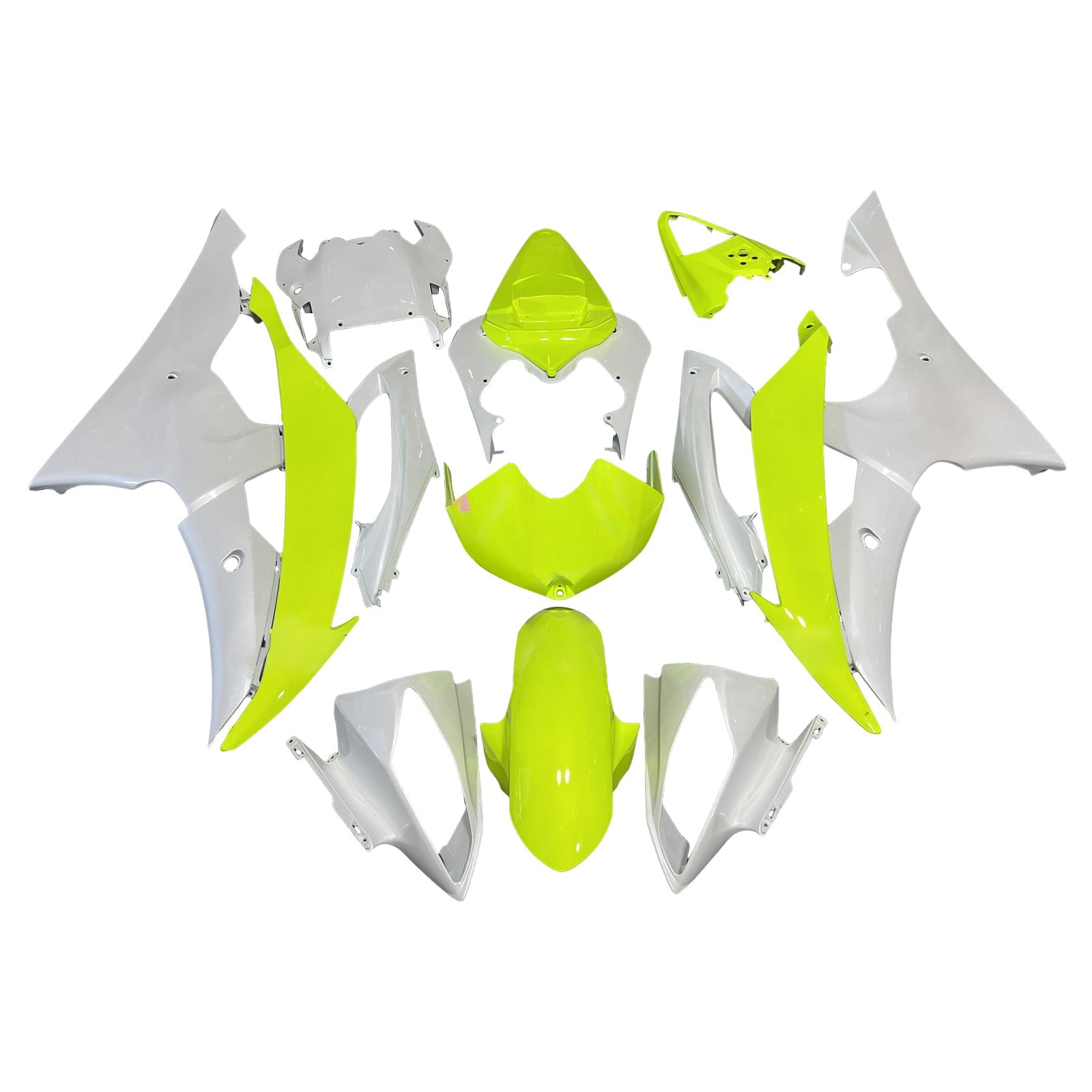 Kit de carénage injecté en plastique ABS pour Yamaha YZFR6 YZF-R6 2008-2016