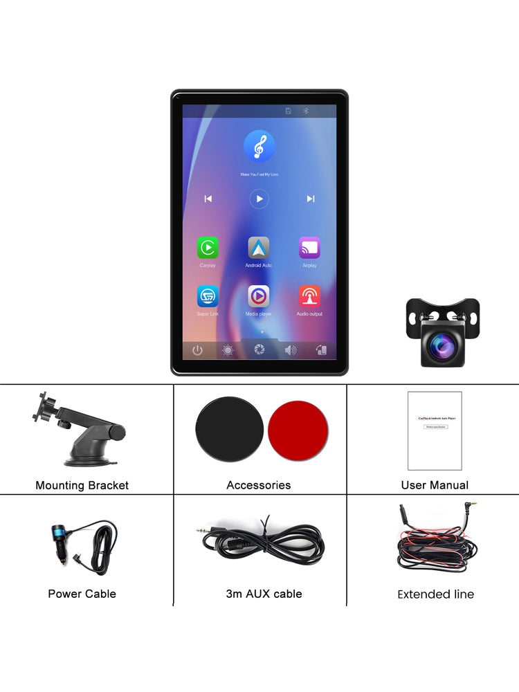 8 -calowe Apple CarPlay Android Touch Screen Auto poziome poziome wyświetlacz przełączania