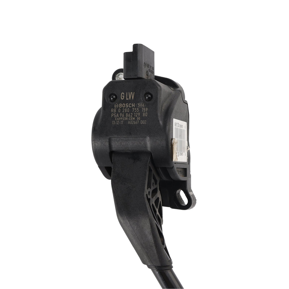Pédale d'accélérateur 9686212980 pour Citroën C5 III 08-18 Peugeot 508 10-18 1.6