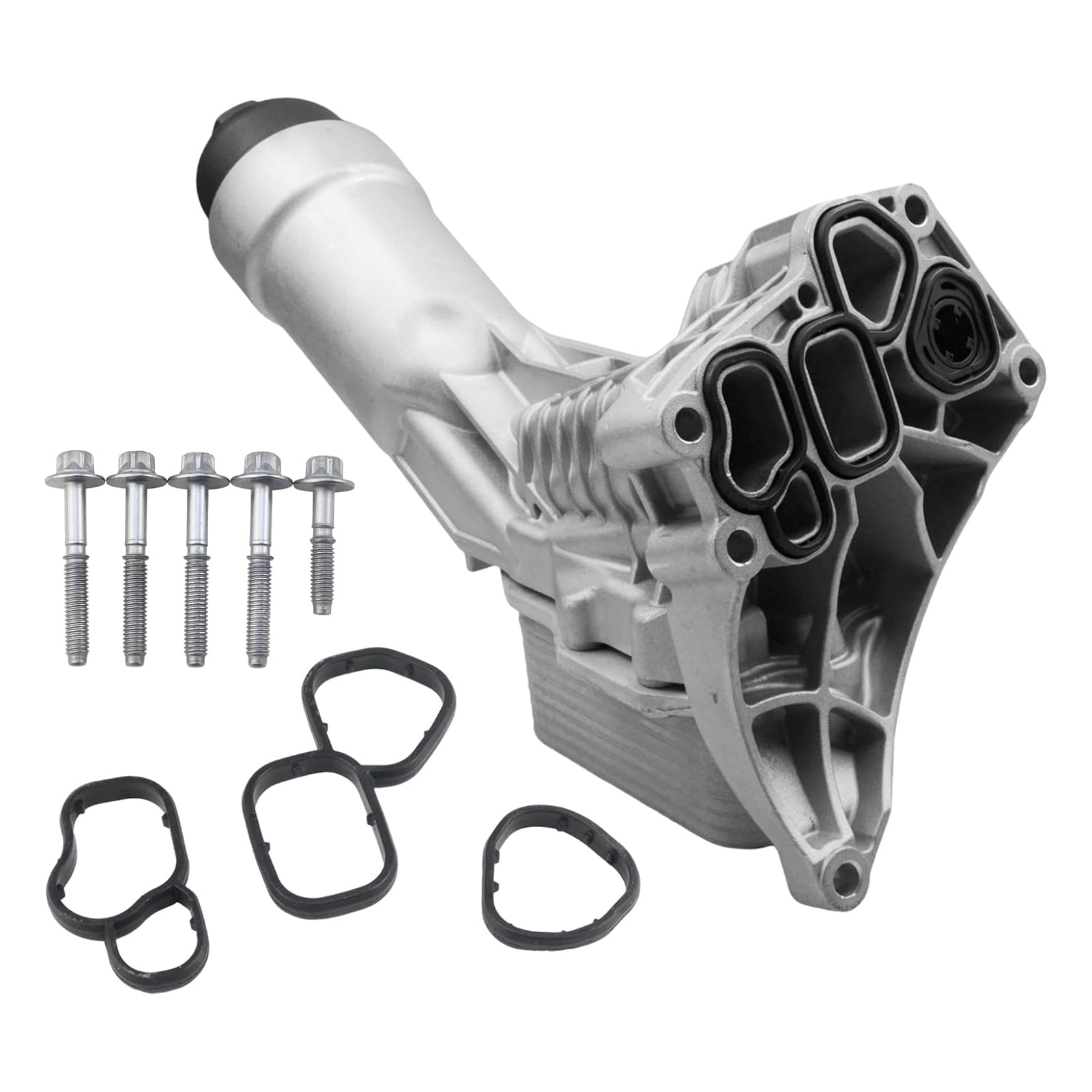 Boîtier de filtre à huile et refroidisseur d'huile pour BMW 530i xDrive 2021-2025 (11428580414 et 11428651710)