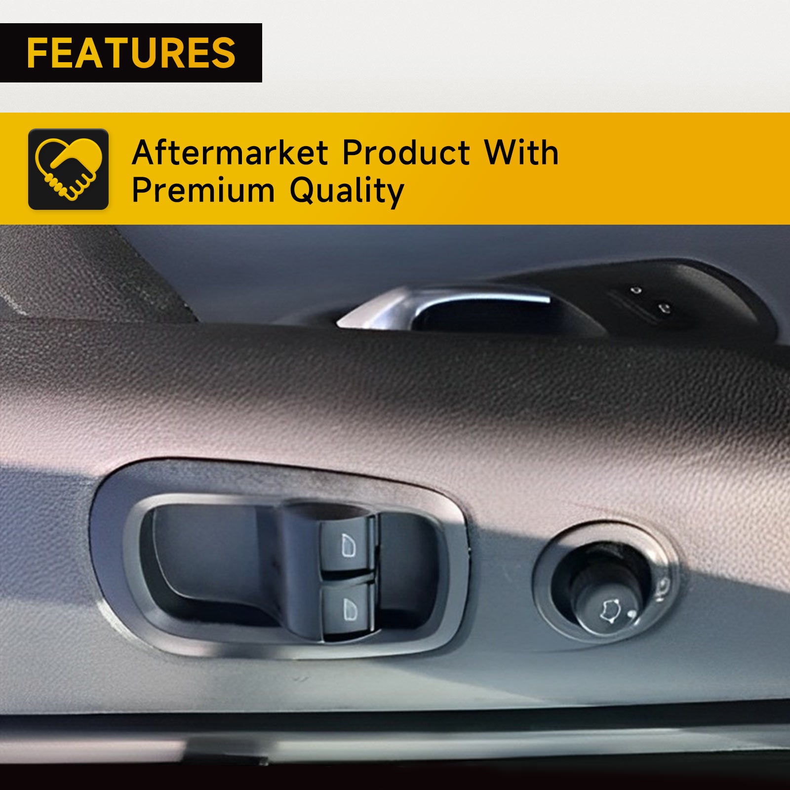 Ford Transit MK8 Custom 2014+ 1791339 Interrupteur double fenêtre pour porte latérale conducteur