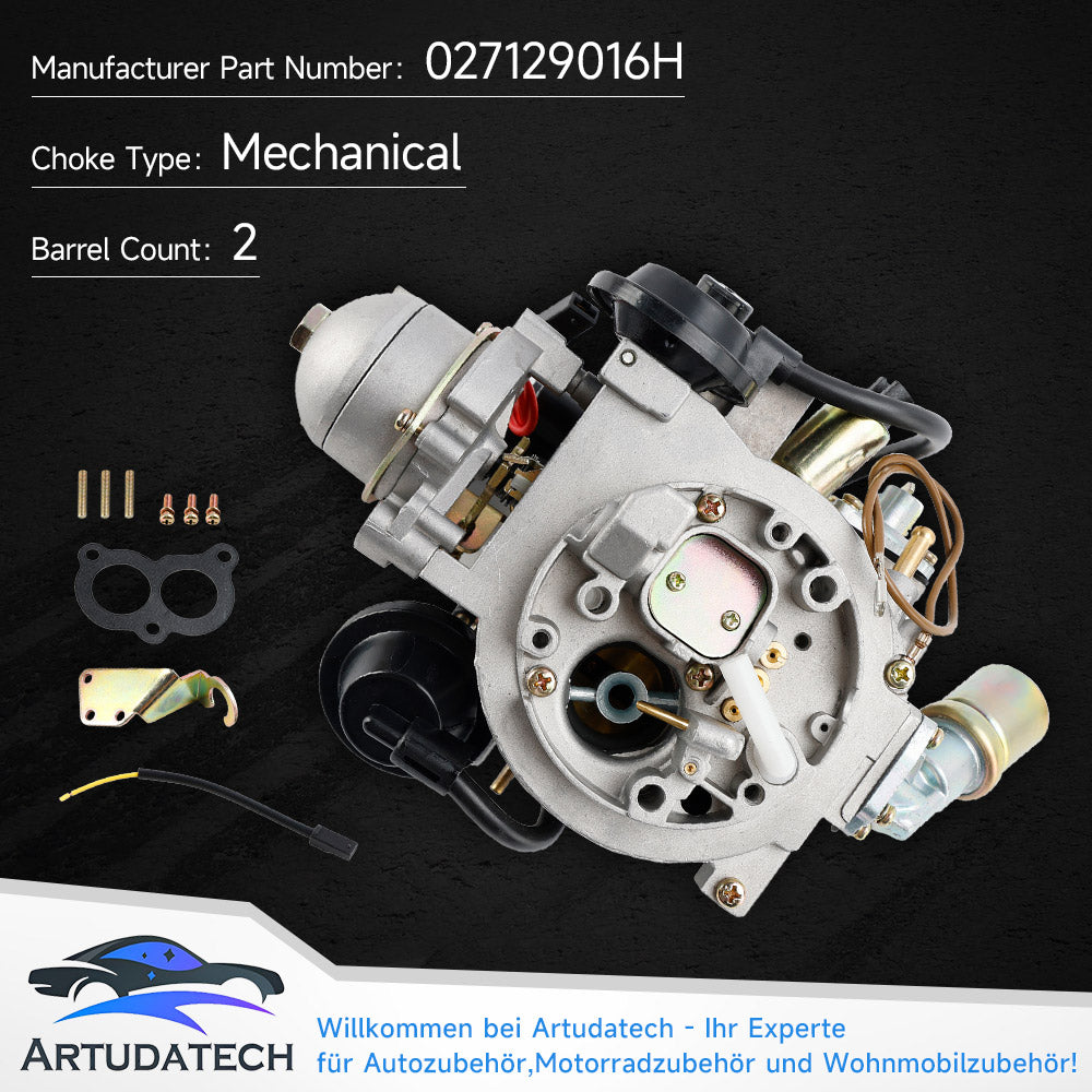 Carburetor 027129016H para VW Golf 2 Jetta II 19th 72ps, genérico