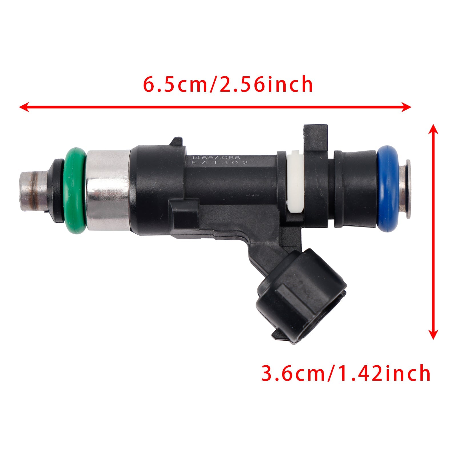 1x Wtryskiwacz paliwa dla Mitsubishi Triton ML MN 2.4L 2005-2015 1465A066