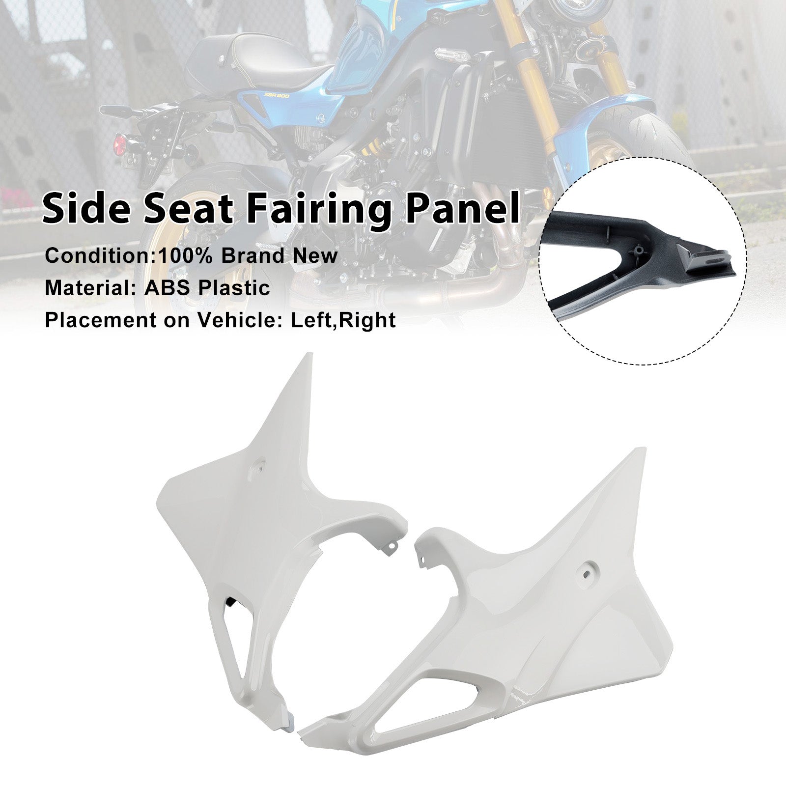 Carénage latéral de selle pour Yamaha XSR 900 (2022-2025)