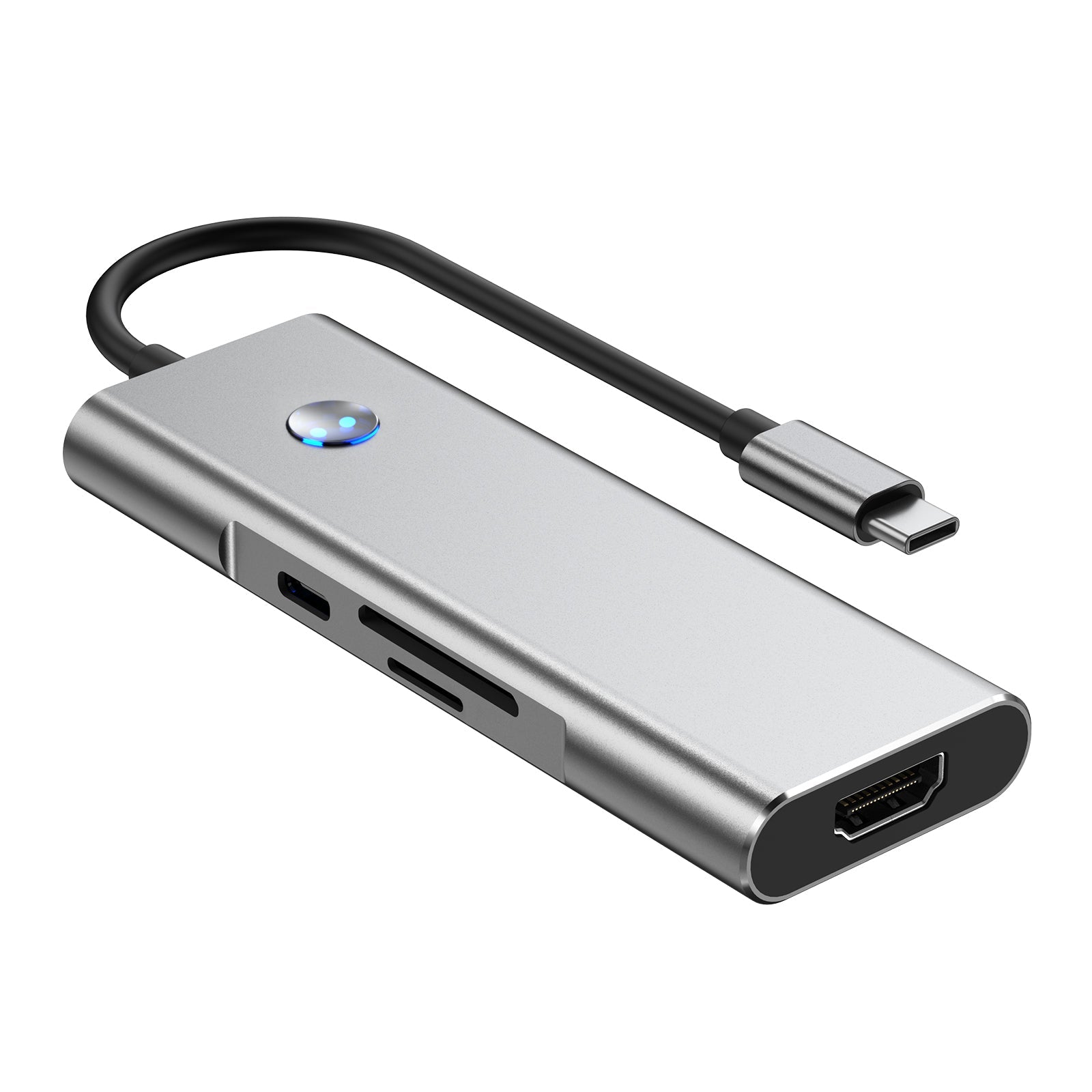 9 w 1 TYPE-C + USB3.0 USB2.0 Adapter koncentratora interfejsu danych audio HDMI SD/TF PD100W