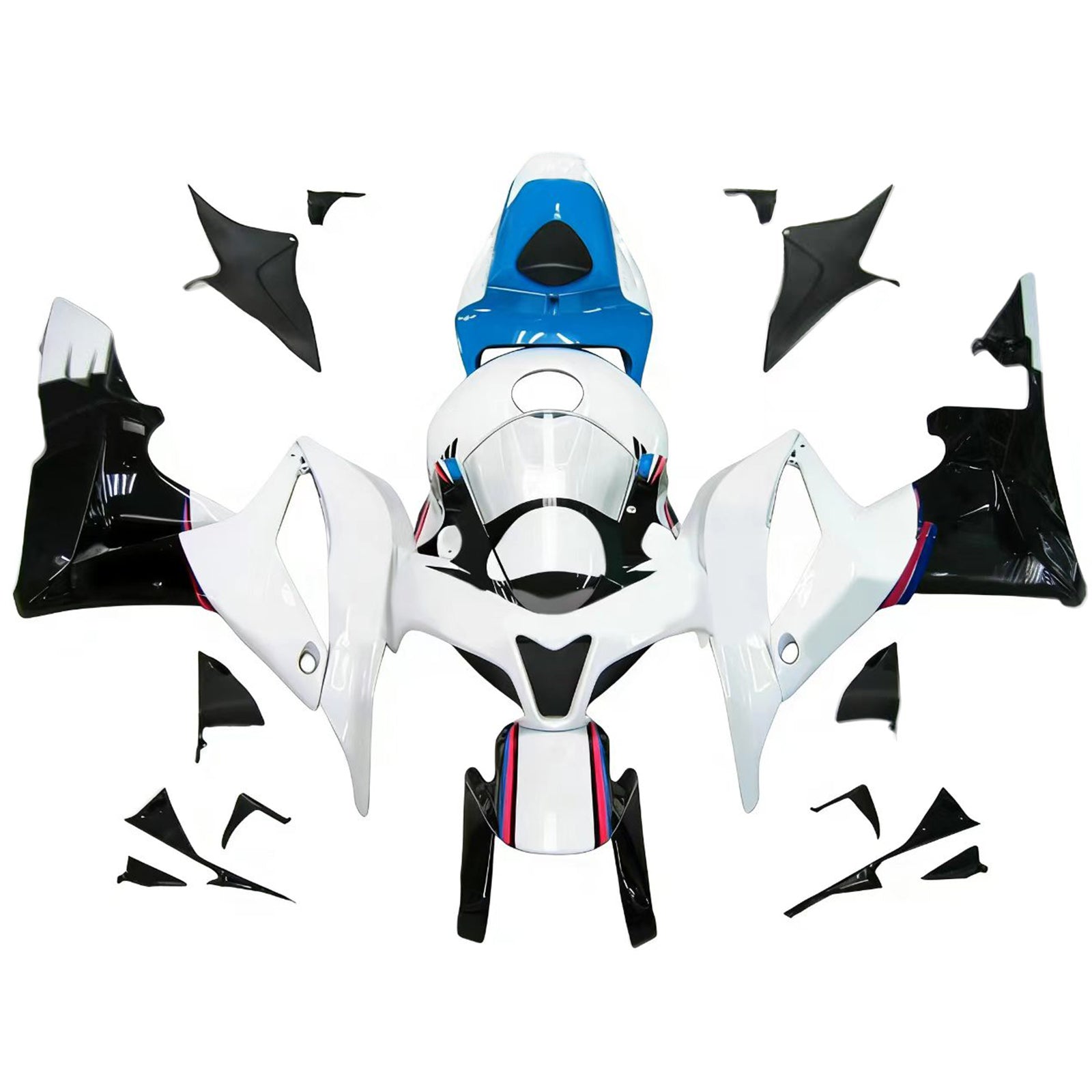 Kit de carénage par injection, carrosserie en plastique ABS pour Honda CBR600RR 2007-2008 F5