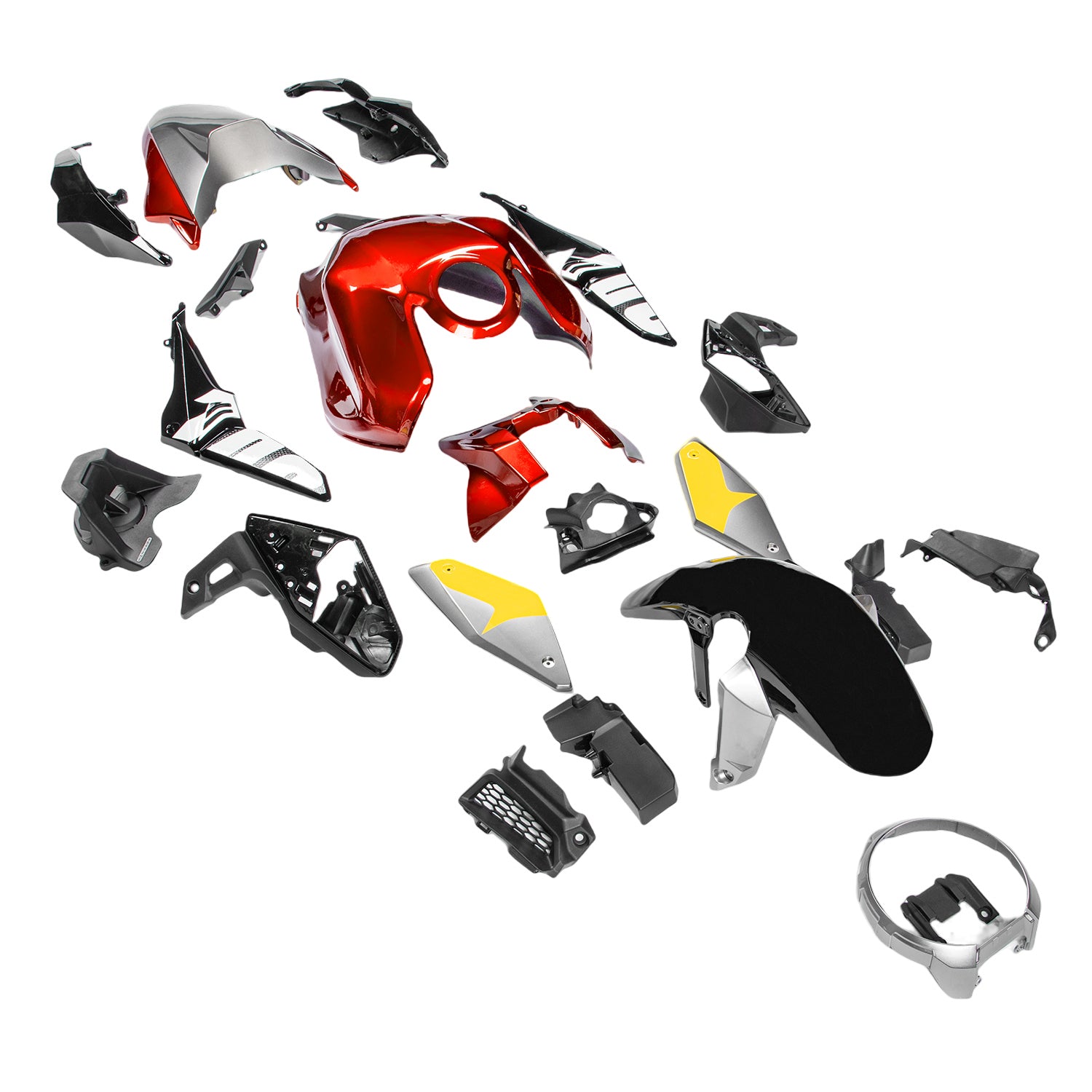 Carénage de moulage par injection en plastique ABS adapté pour Honda CB 650 R CB650R 2021-2023 16#
