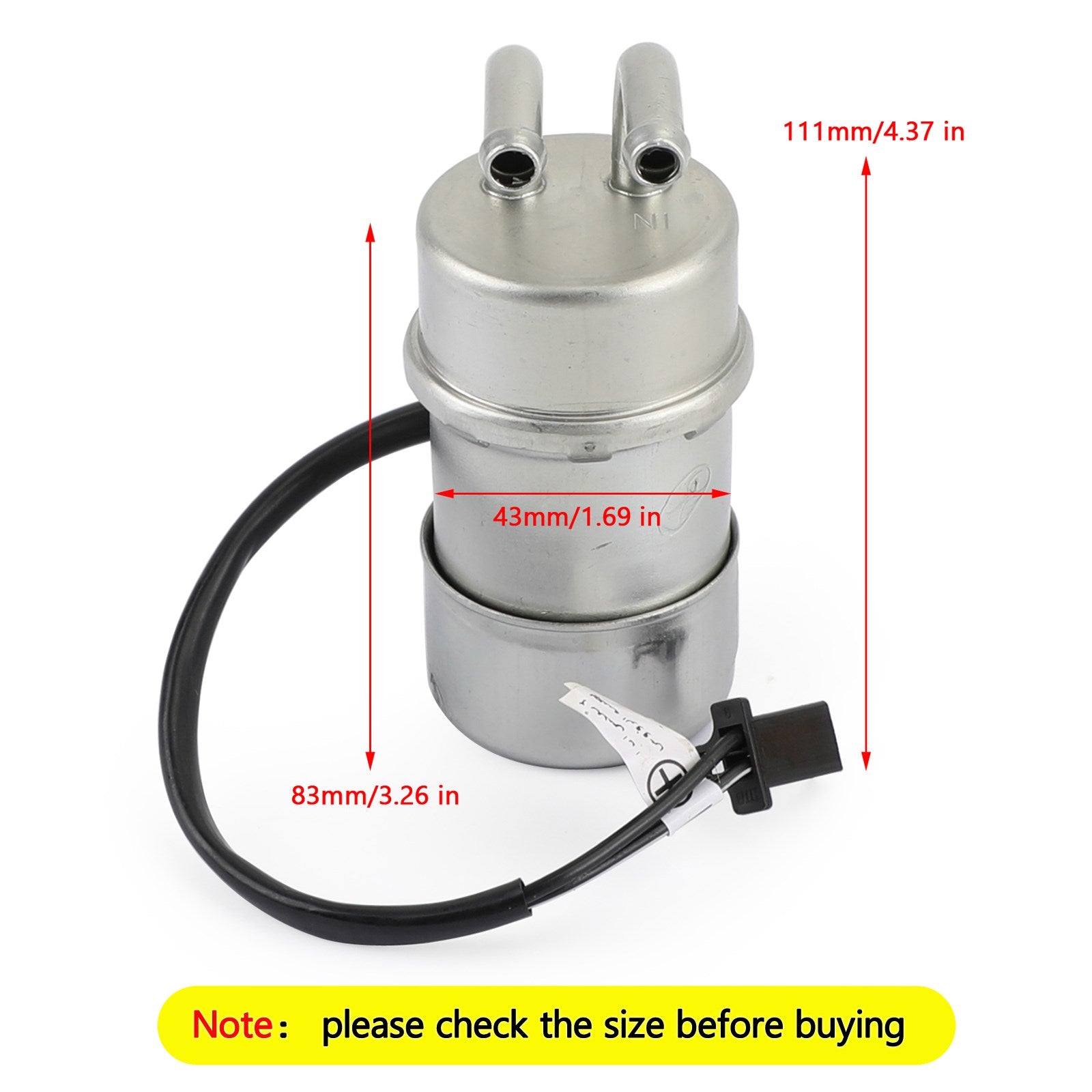 Pompe à essence compatible avec Suzuki Intruder 700 1400 VS1400 VS700 1985-2009 - Numéro de pièce 15100-38A00
