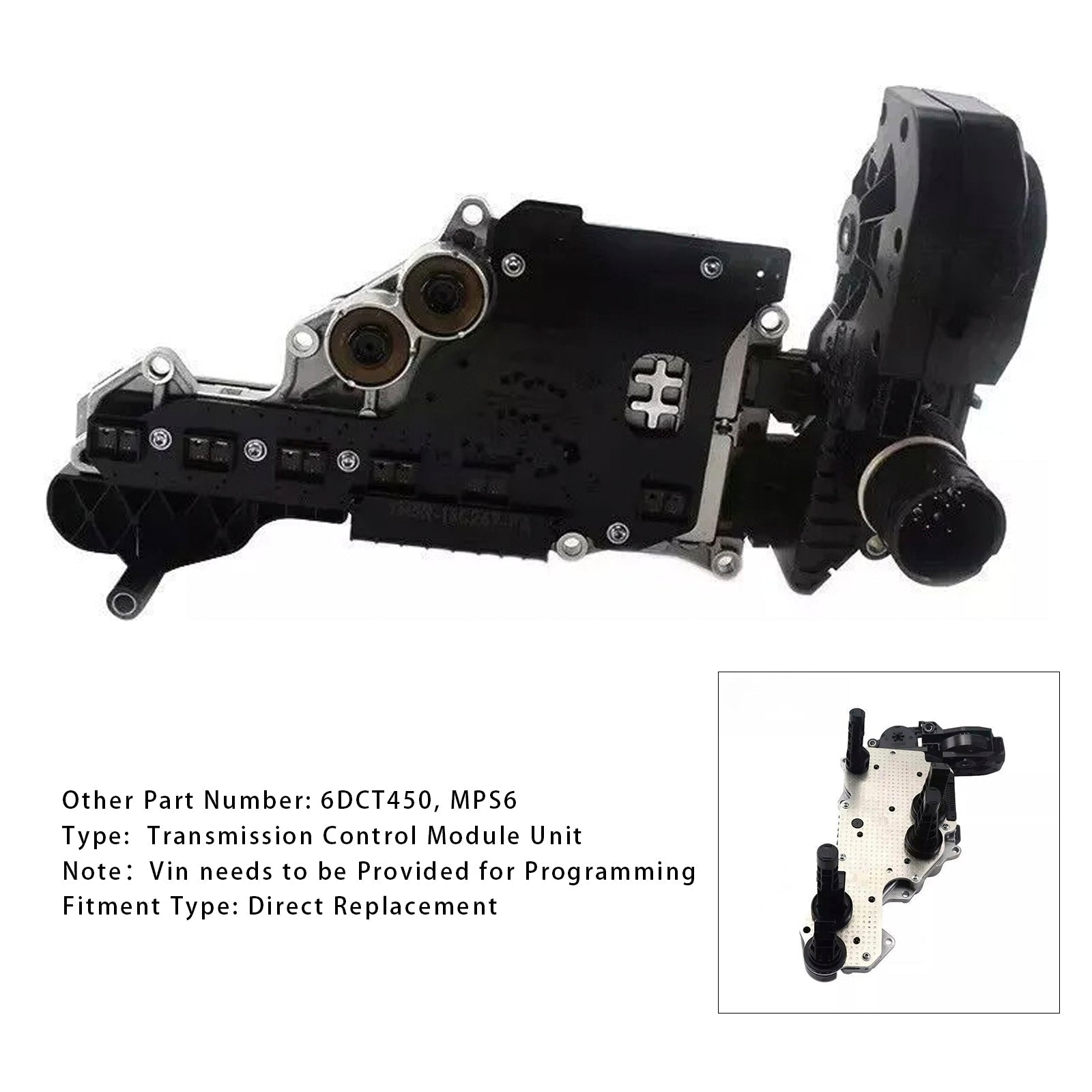 Module de commande de transmission Chrysler Zebre 2.0l 2.2l 6DCT450 2007-2010 MPS6 7M5R-14C247-FA 7M5R-14C247-FE