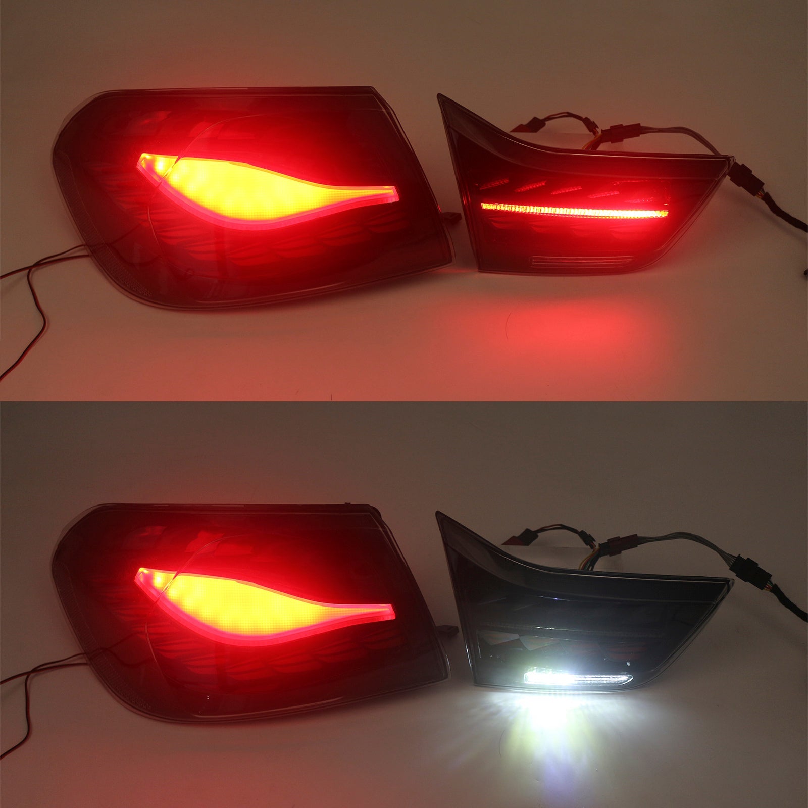 Rook LED achterlichten voor BMW F32 (Coupé/Cabriolet) 2013 2014-2020, set achterlichten 63217296100 6321729609999