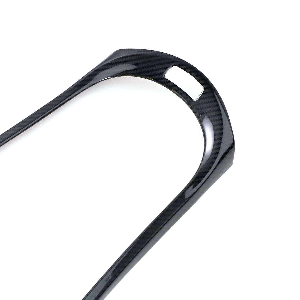 Schalthebelrahmenabdeckung aus Kohlefaser für die Mittelkonsole des Mercedes-Benz Fit W464 W465 (2019–2026)