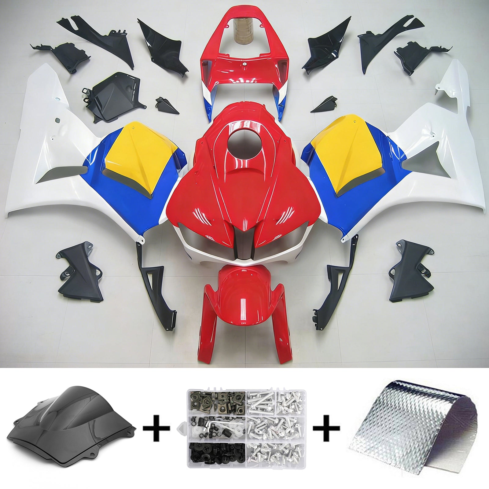 Kit de carénage injecté en plastique ABS pour Honda CBR600RR 2013-2026 F5