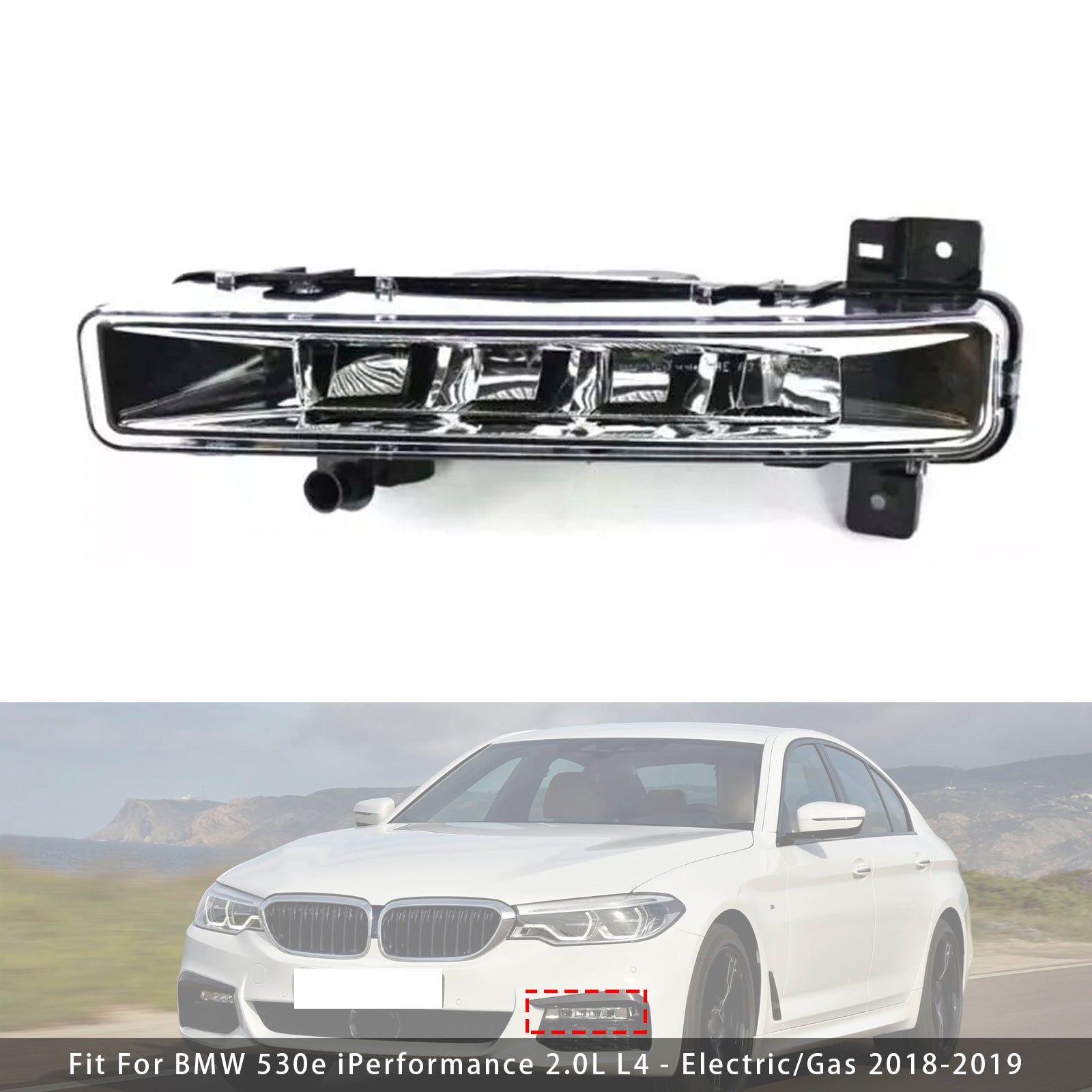 1 Front-Linker-brandweerman bij LED voor BMW 5 G30 G38 17-19 63177349131