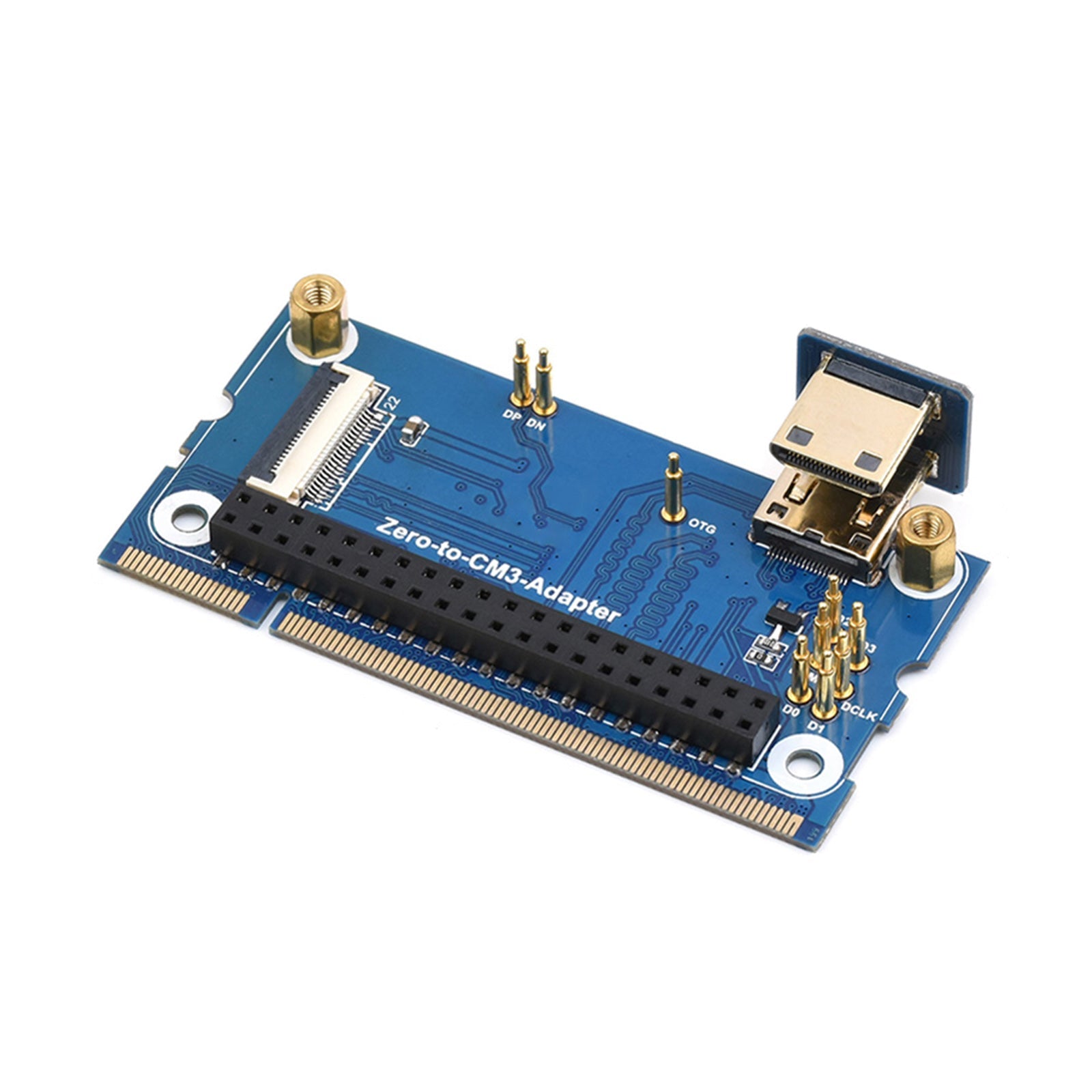 Carte d'extension 2W à CM3 Raspberry Pi CM3 Core, carte adaptateur alternative