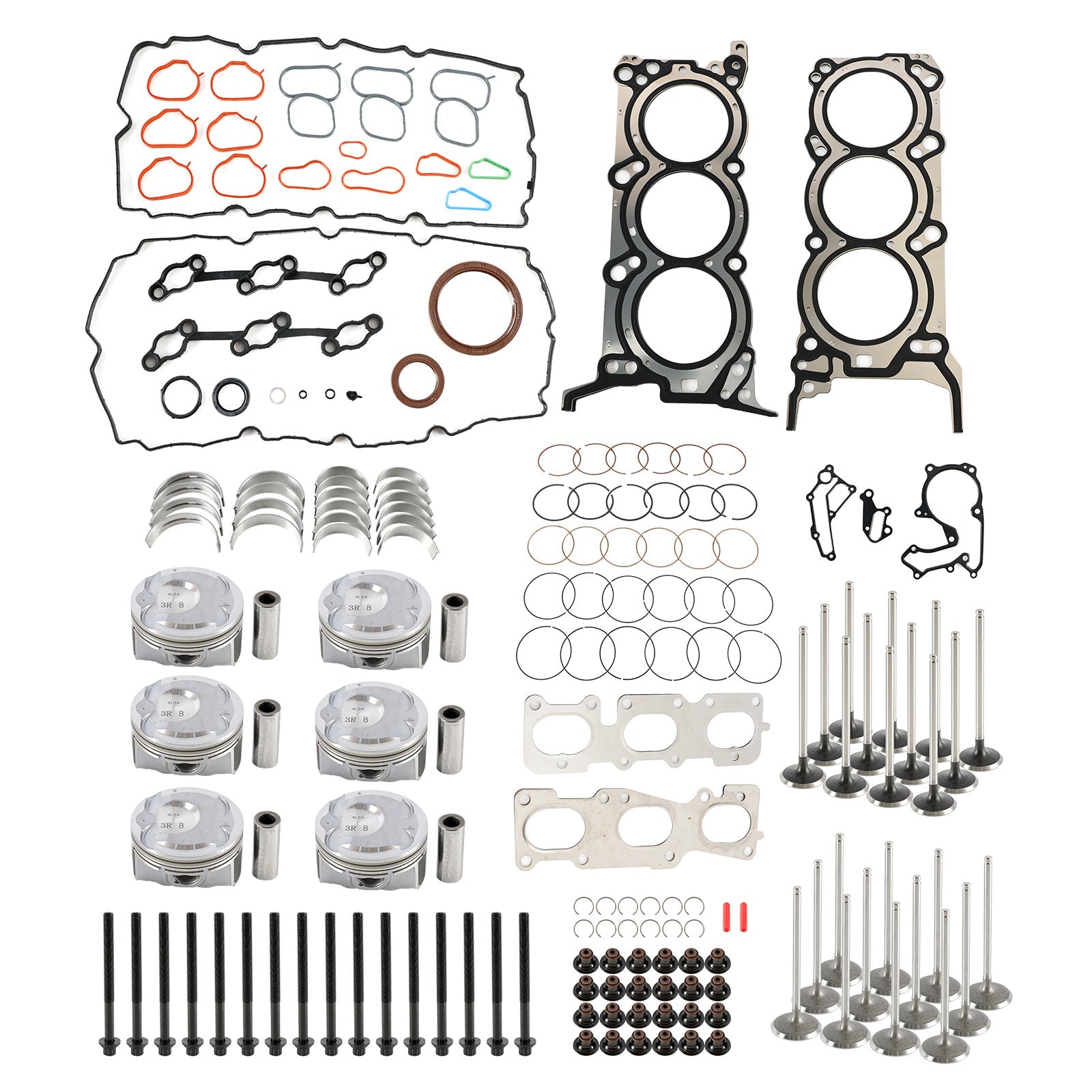 Kit de pistón, sellos y cojinetes para motor Hyundai Azera 3.3L G6DH 3.3L 2013-2017 209103CP00