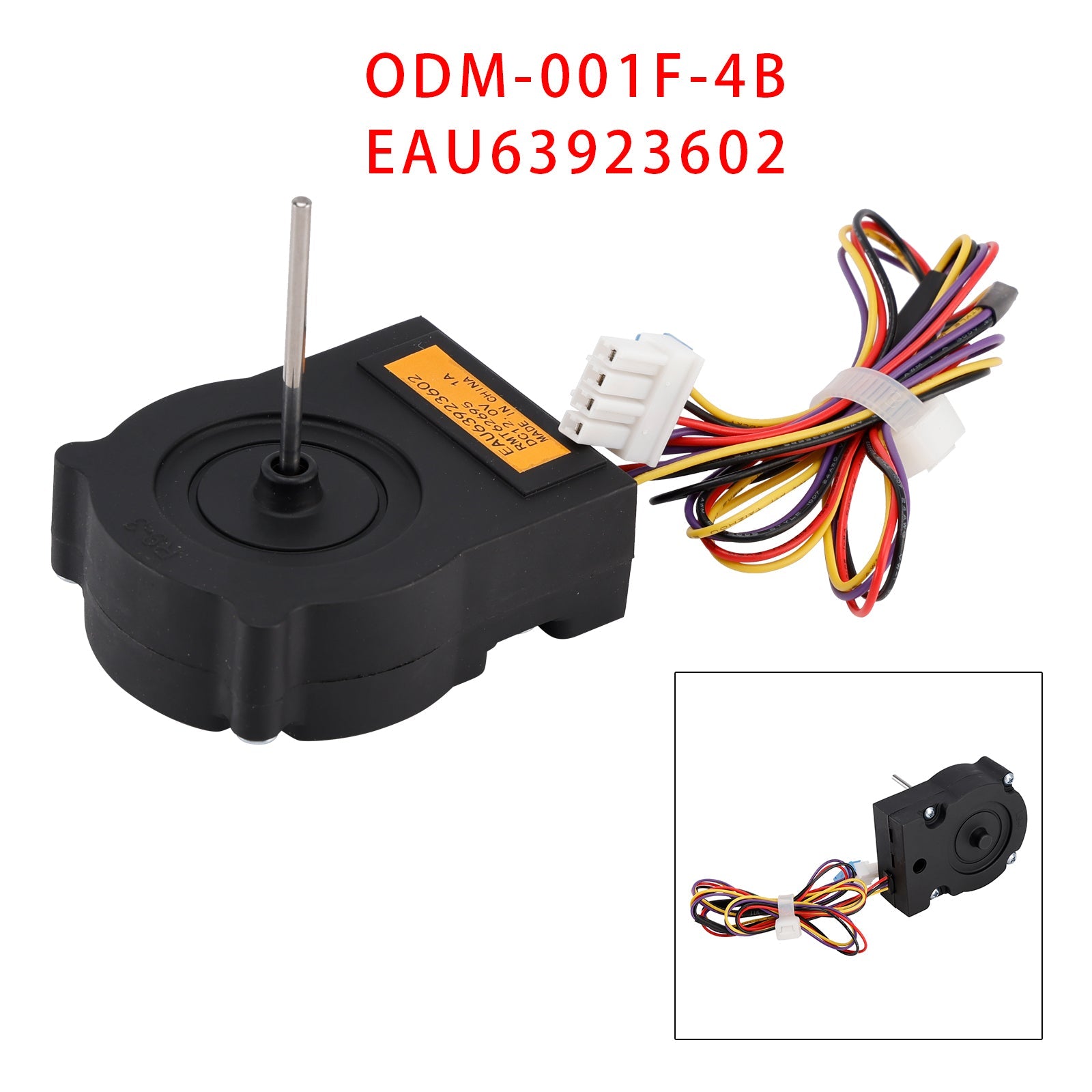 Moteur de ventilateur de condenseur de réfrigérateur LG EAU63923602 DC 12 V