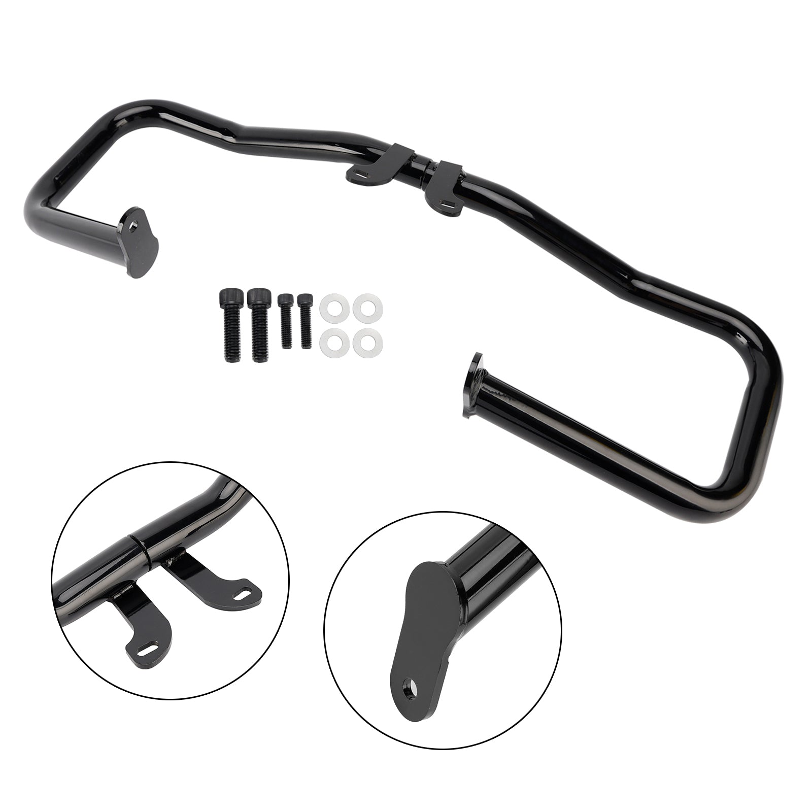 Protection de pare-chocs anti-collision pour cadre de protection moteur Touring Road King 2014-2024, chromée