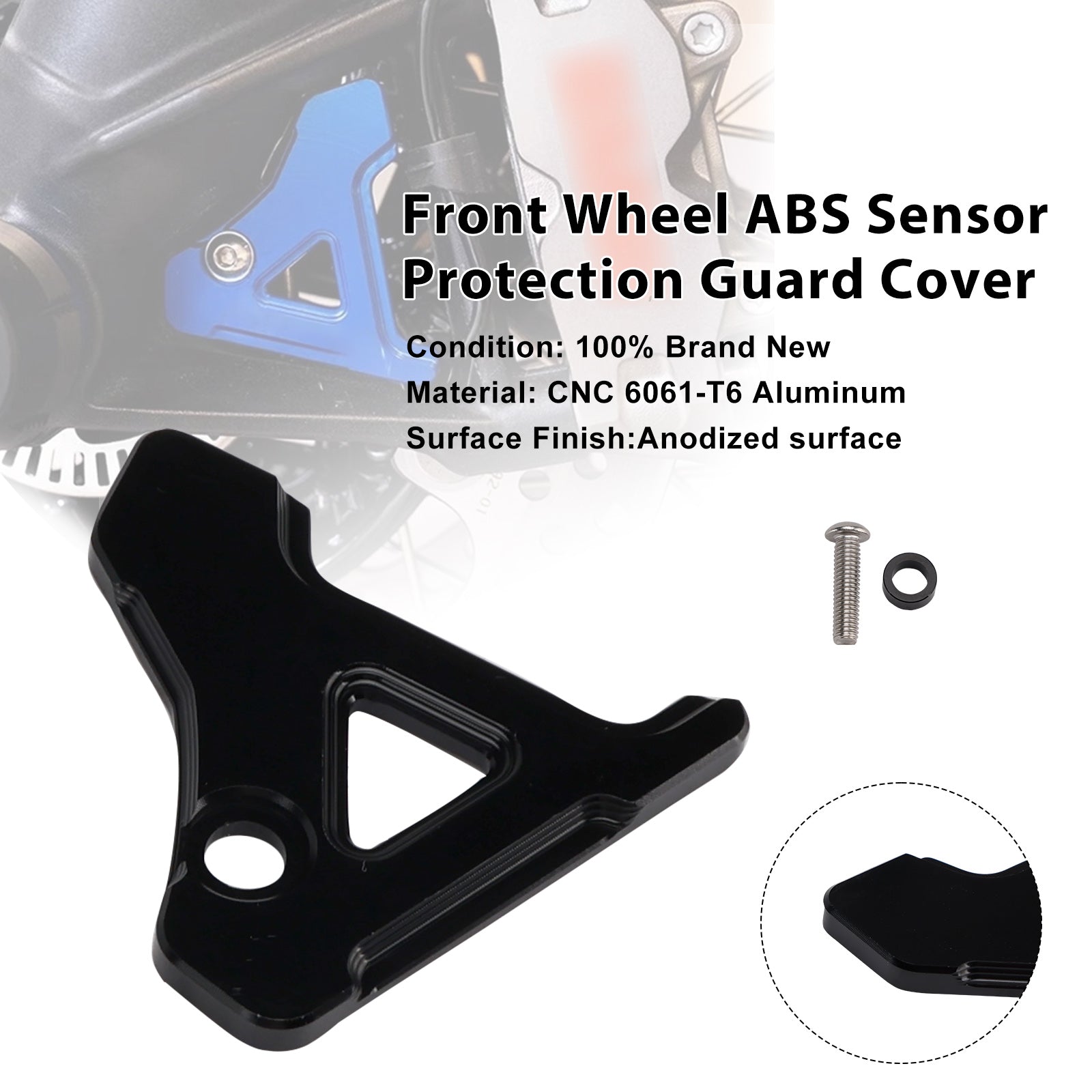 Protection du capteur ABS de roue avant pour BMW R1300GS / ADV 2023-2025