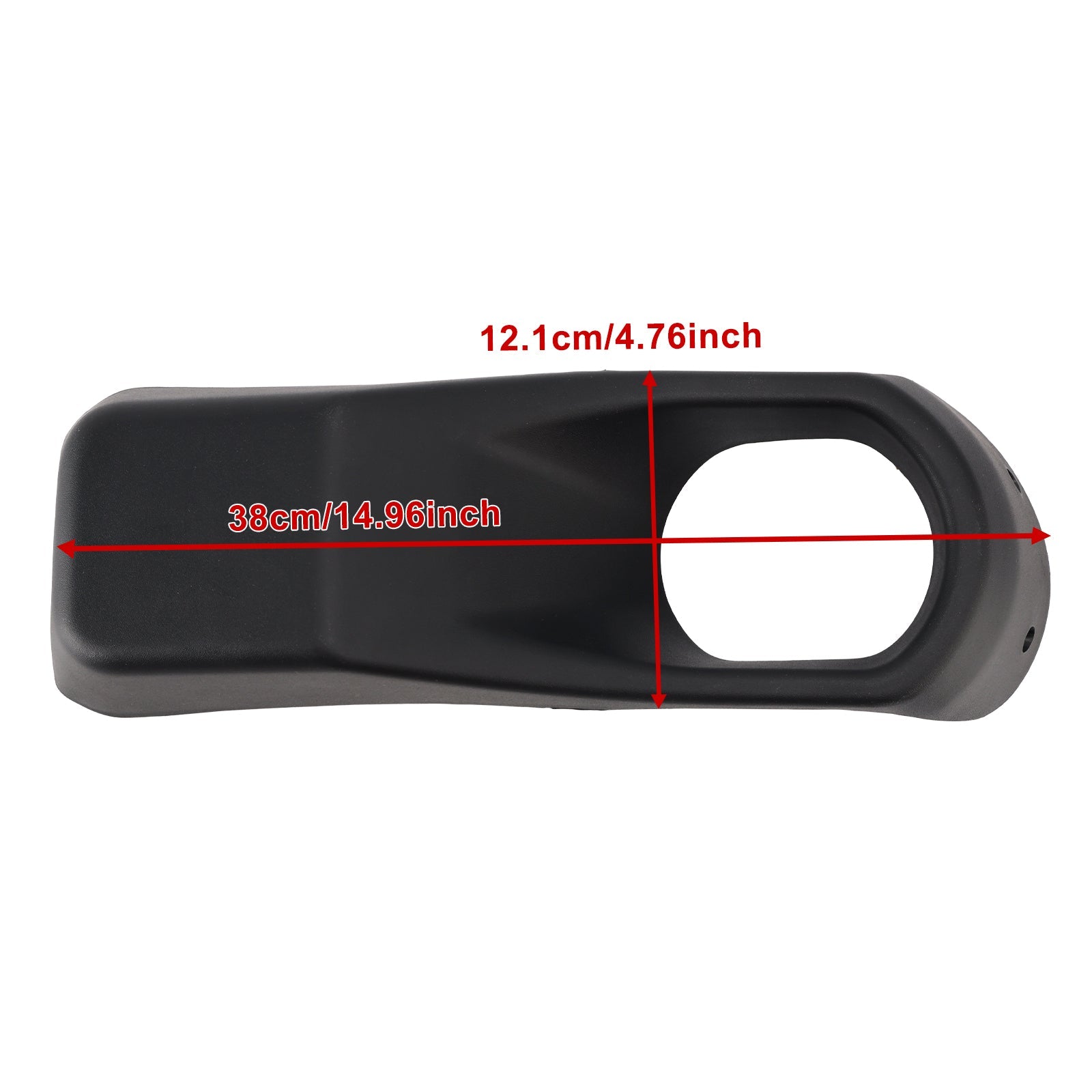 Paire de garnitures de phares antibrouillard pour Jeep Wrangler JL Gladiator 2018-2025 68295558AA