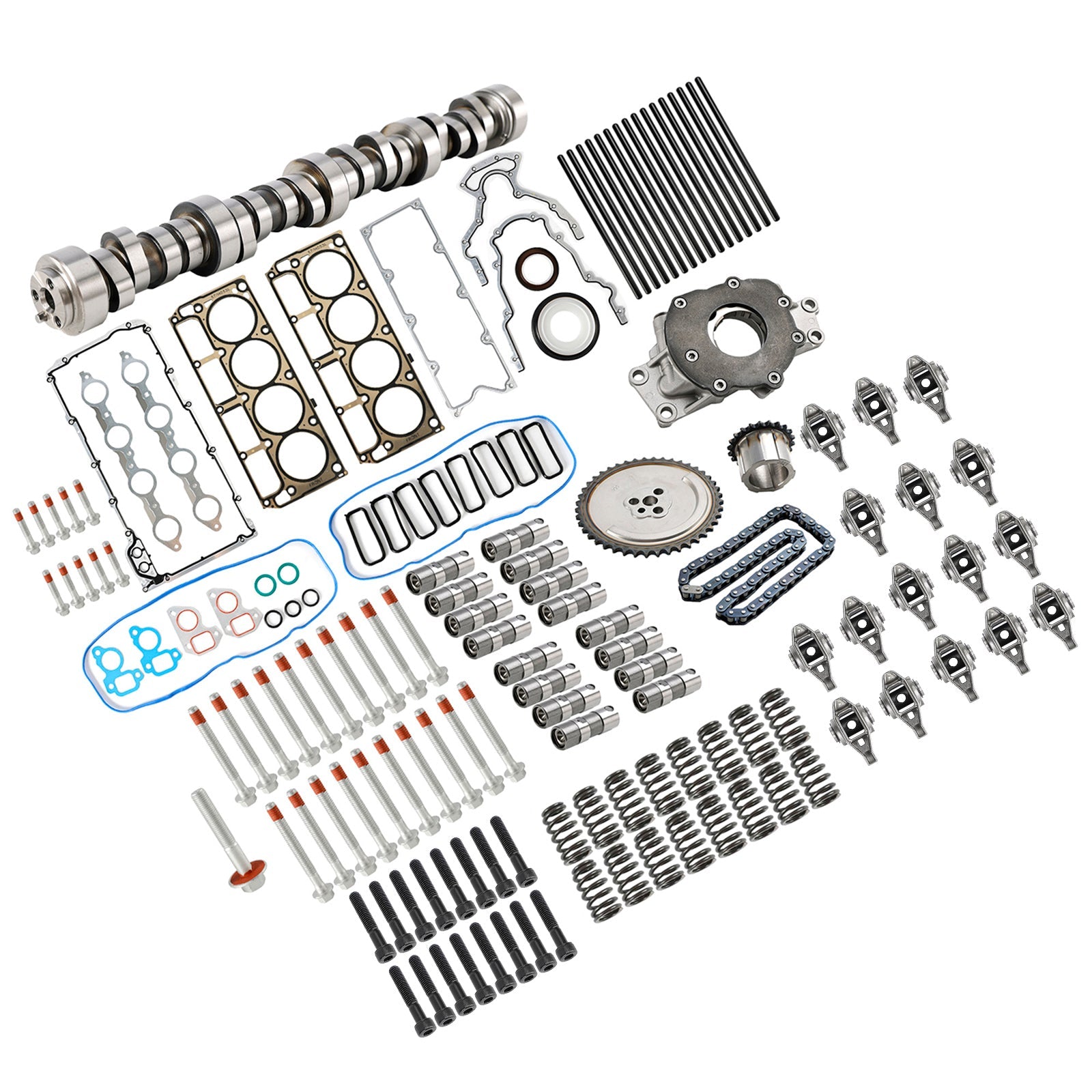 Sloppy Mechanics Stage 2 Cam Rocker Arm Kit za LS1 4.8 5.3 5.7 6.0
