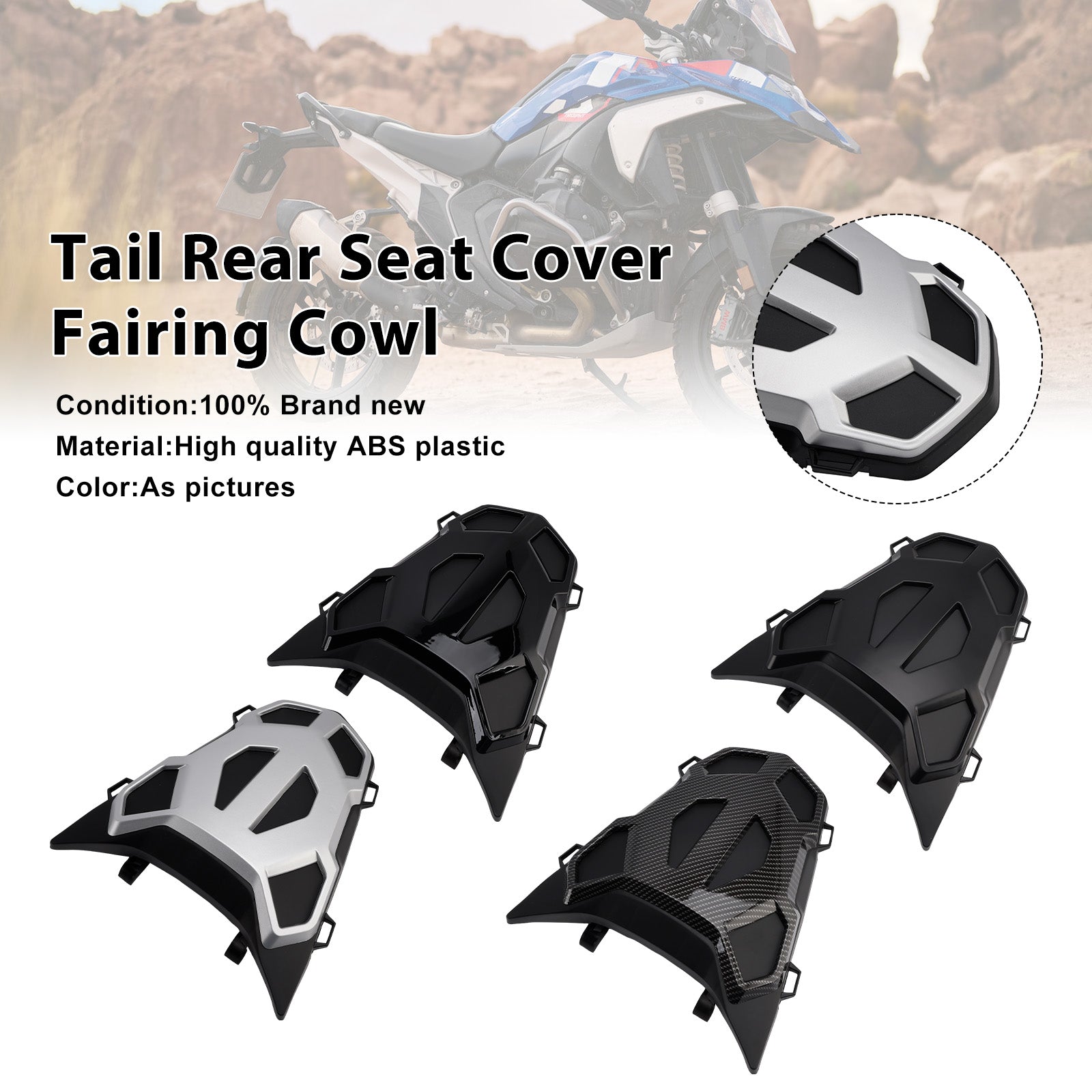 Carénage de selle arrière pour BMW R1300GS 2024-2026