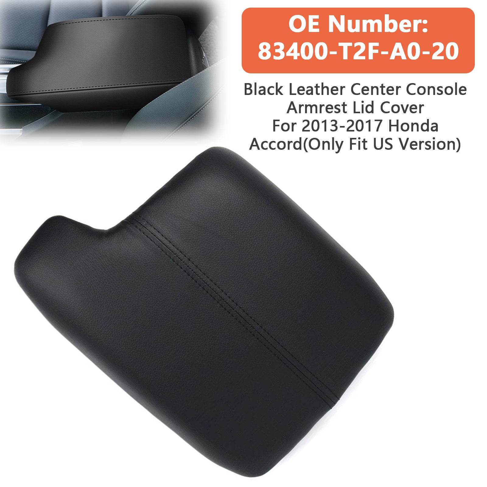Naslovnica&Naslon za roke v sredinski konzoli 83400-T2F-A0-20 za Honda Accord 2013-2017