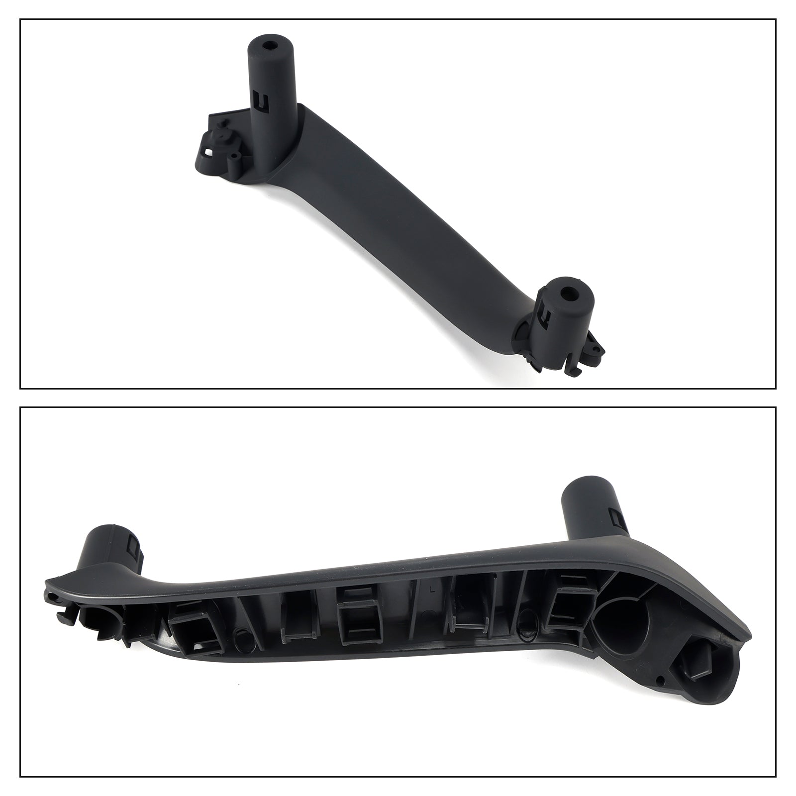 Kit de poignées de porte intérieures noires 51417250307 pour BMW X3 (F25) X4 (F26)