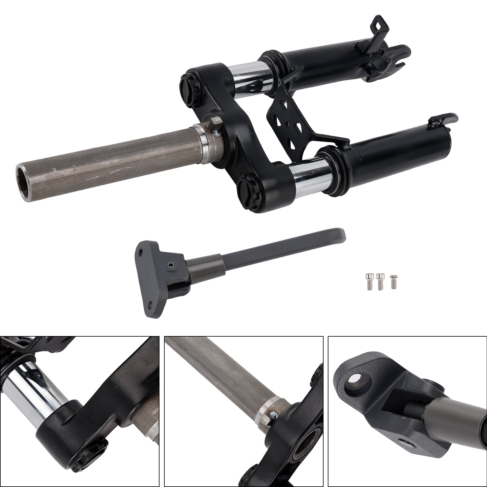 Ammortizzatore a forcella con supporto per piede per scooter Ninebot Max G30