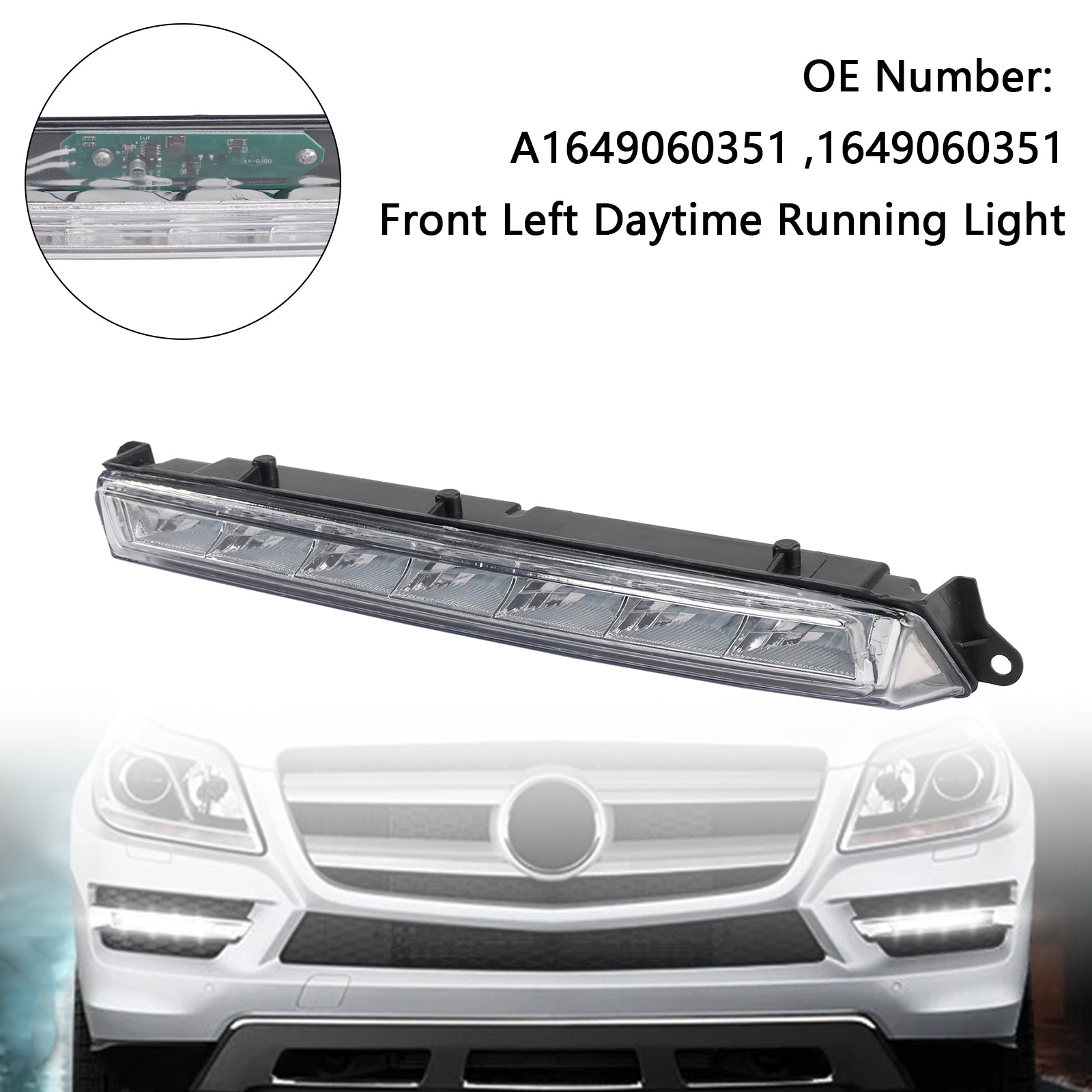 LED LED LED LED za Mercedes-Benz X164 GL320 GL350 GL450 ML63 AMG X166 2007-2013 A1649060351