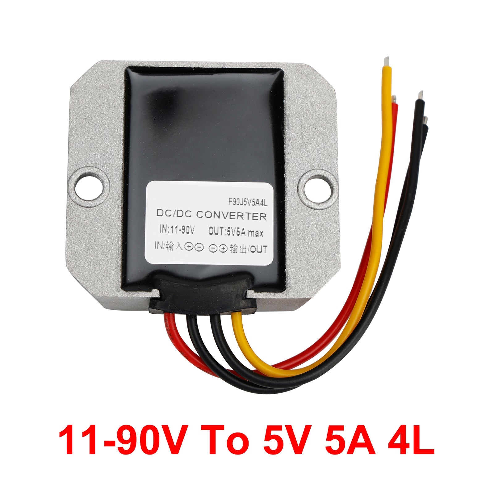DC/Waterproof Converter 5 A, 11-90 V Regulator zasilania, obniżenie 5 V