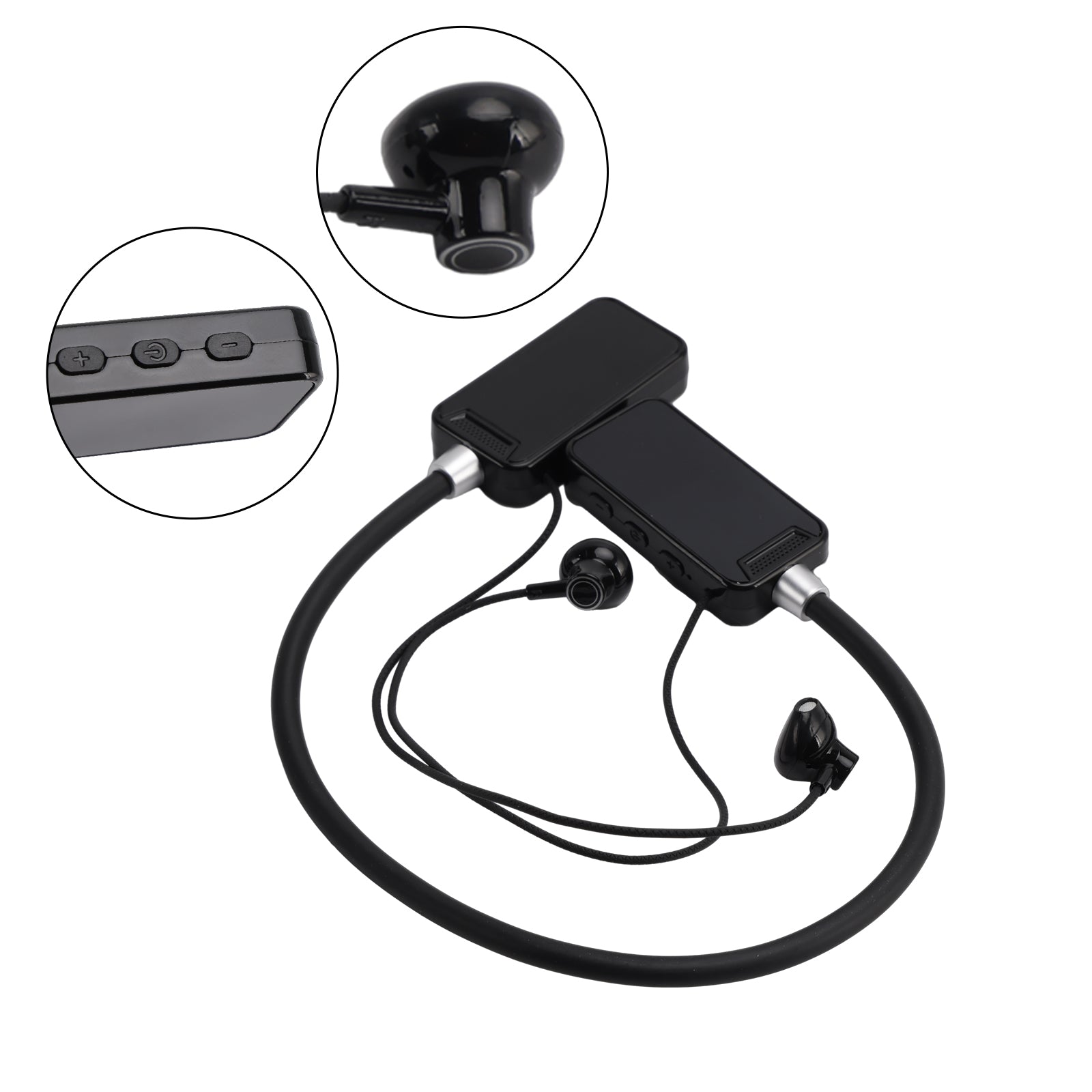 Casque Bluetooth 5.3 avec écran numérique intelligent pour jeux, chant en direct et retour haptique