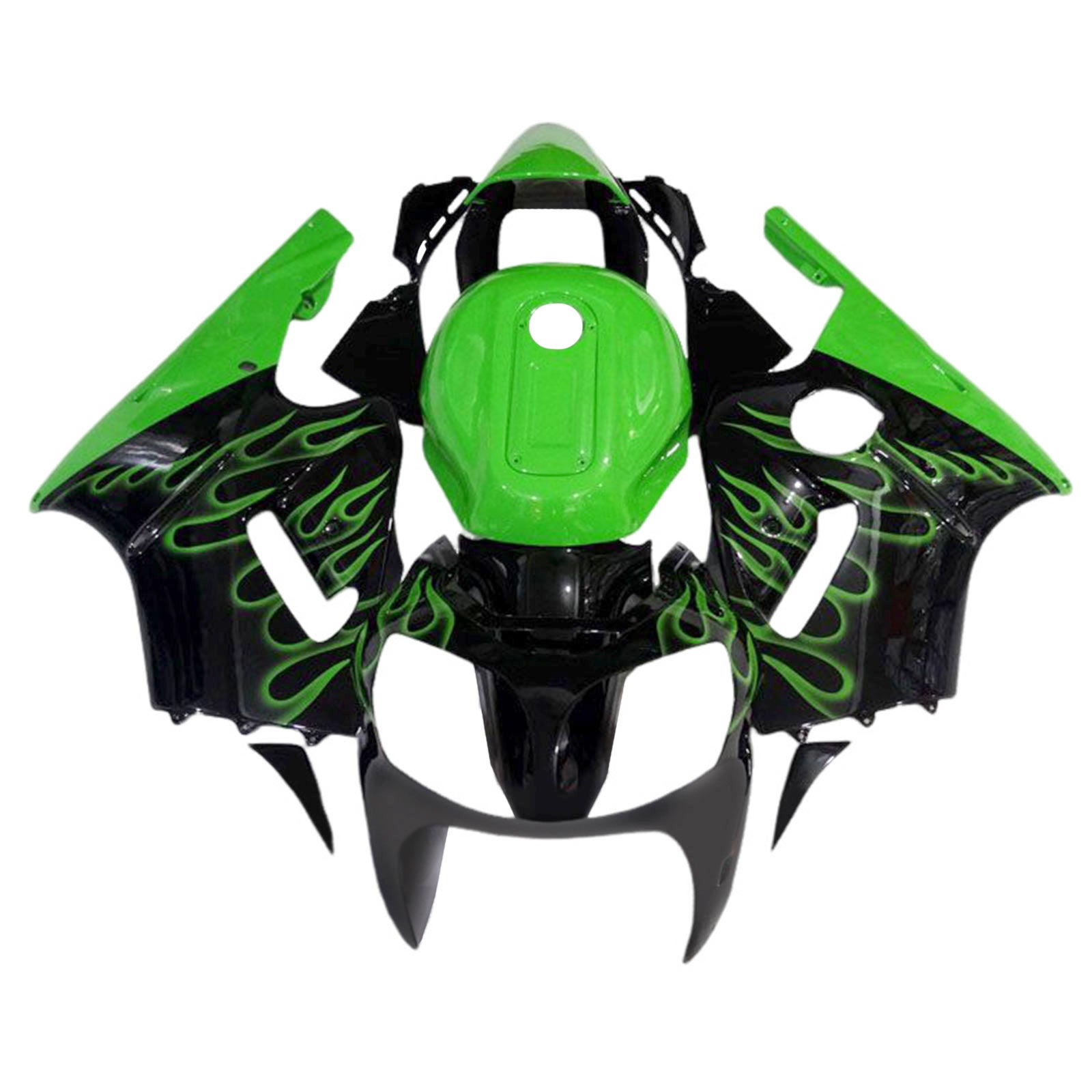Kit de carénage injecté en plastique ABS pour Kawasaki ZX12R 2000-2001