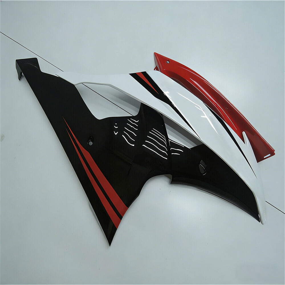 Kit de carénage en plastique ABS injecté compatible avec Yamaha YZF 600 R6 2008-2016