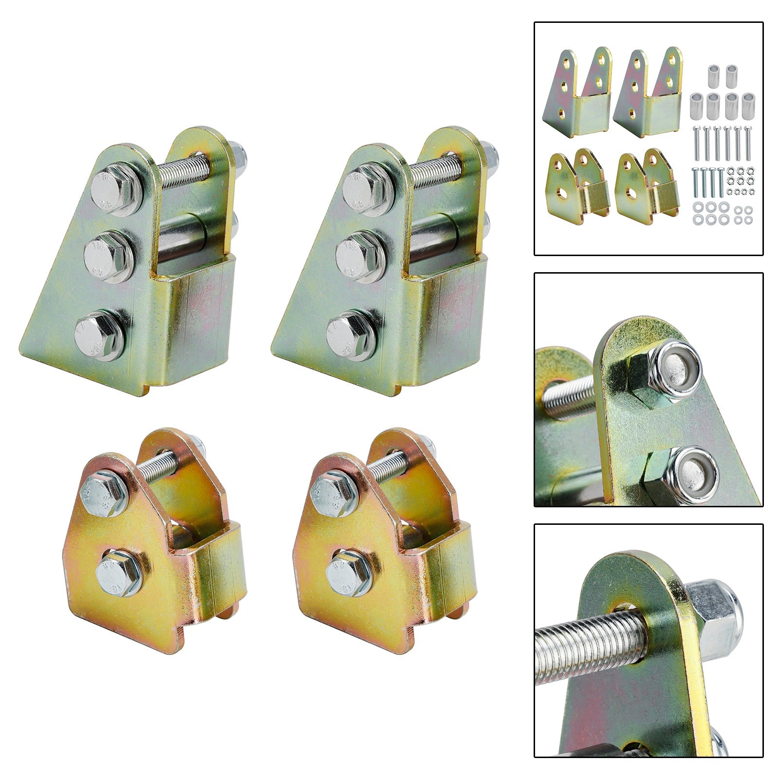 Kit de rehaussement avant et arrière de 5 cm (2 pouces) pour Kawasaki Teryx4 750 (2012-2013) et 800 (2014-2025)