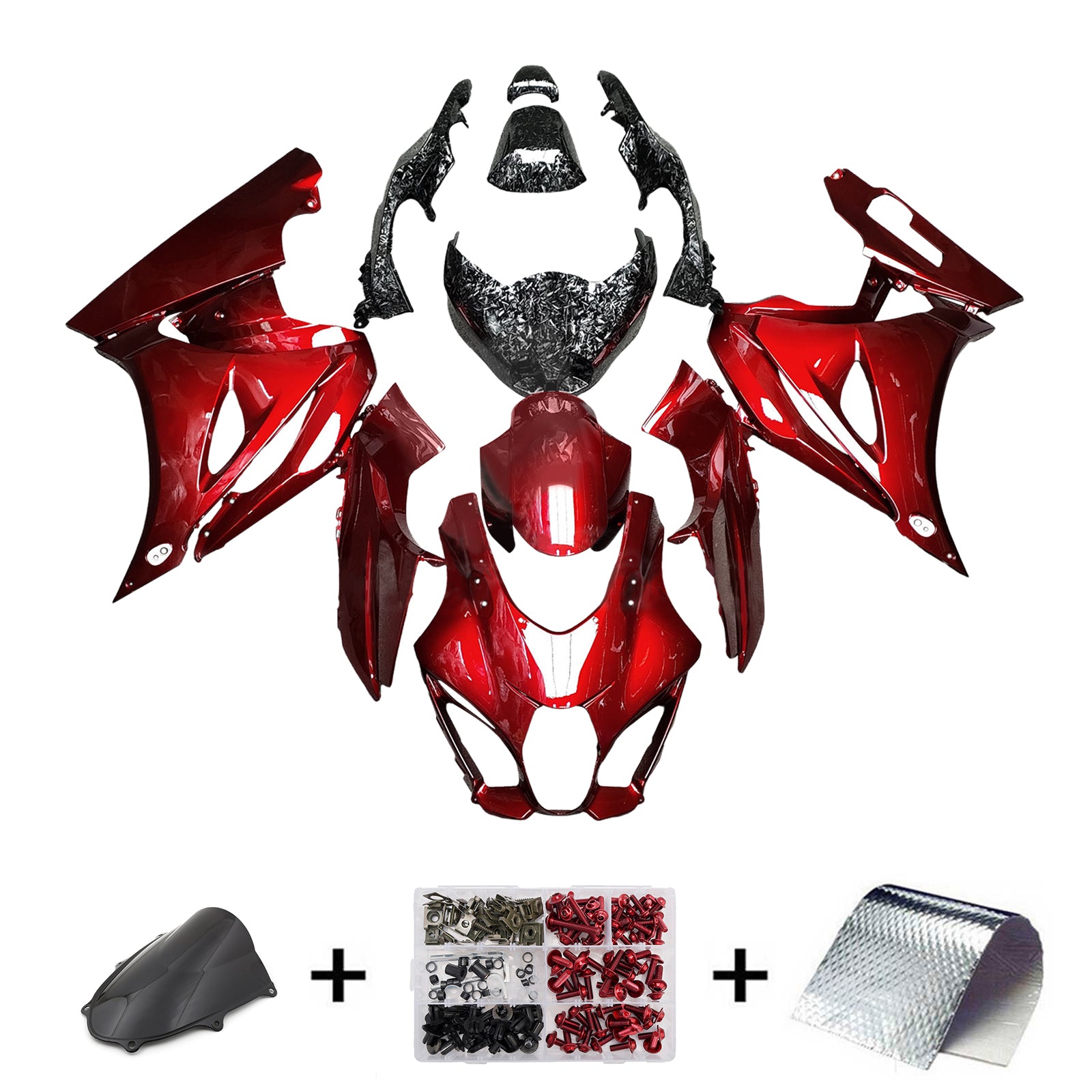 Kit de carénage en plastique ABS pour Suzuki GSXR1000 2017-2025 K17
