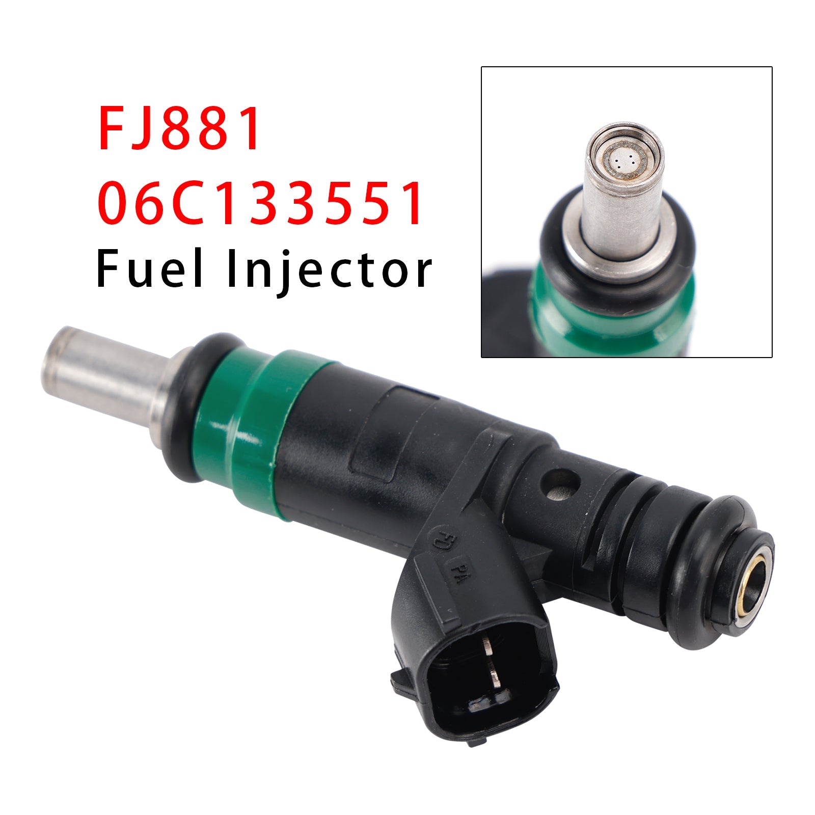 1x Injektor goriva za Audi A4 A6 Quattro 3.0L V6 02-06 FJ881 06C133551