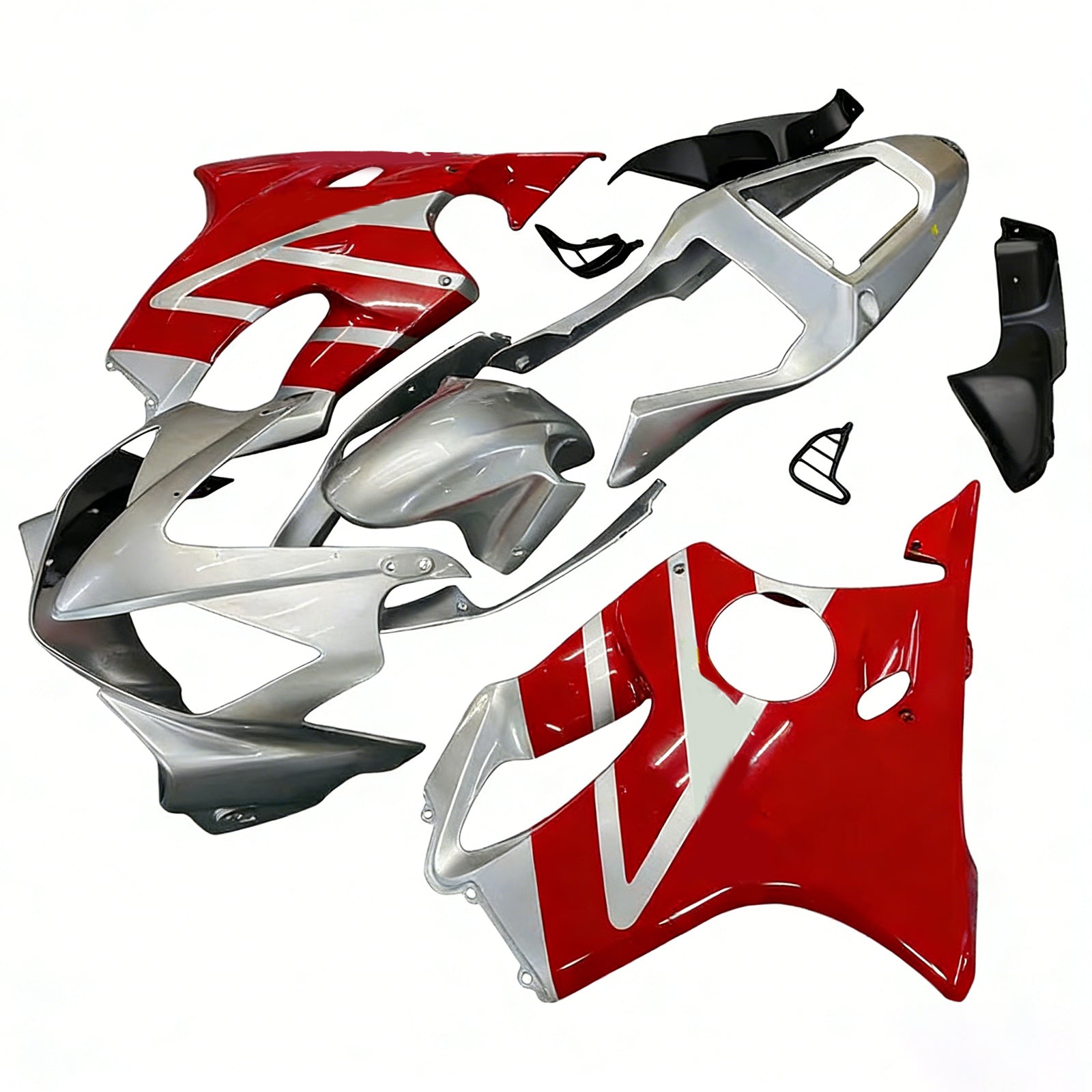 Kit de carénage par injection, carrosserie en plastique ABS, compatible avec Honda CBR600 F4i 2001-2003
