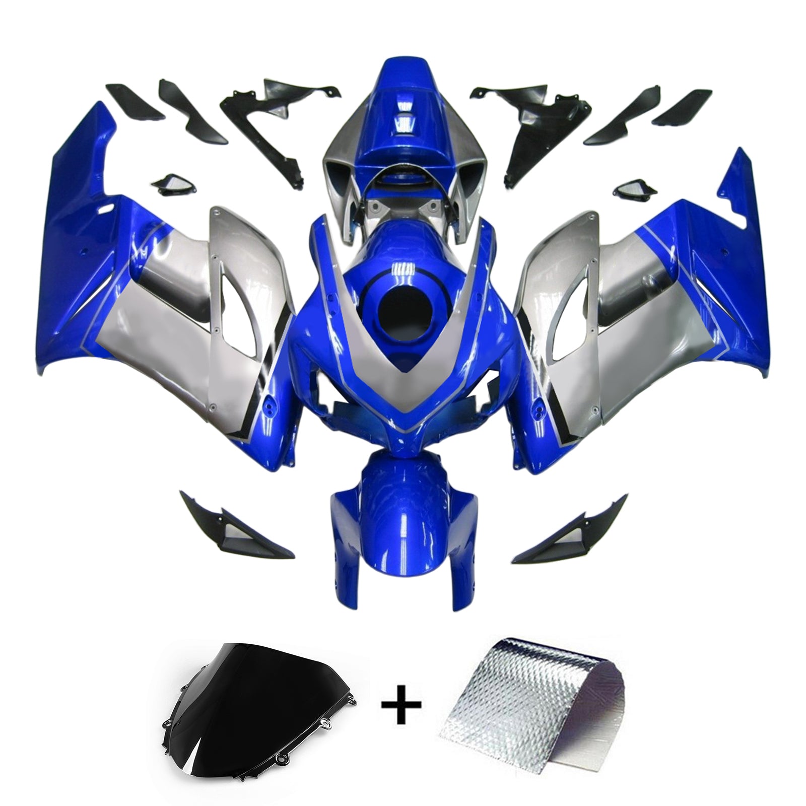 Kit de carénage par injection, carrosserie en plastique ABS pour Honda CBR1000RR 2004-2005
