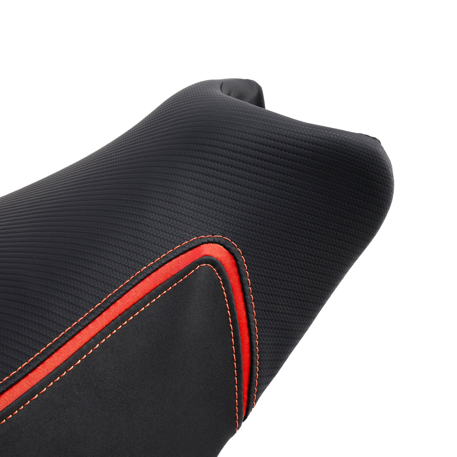 Saddle de pasajeros delanteros y traseros rojos para Kawasaki Versys 650 2022-2024